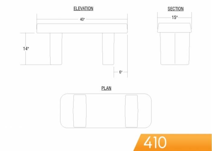 #410 - Flat Bench, C/T Series