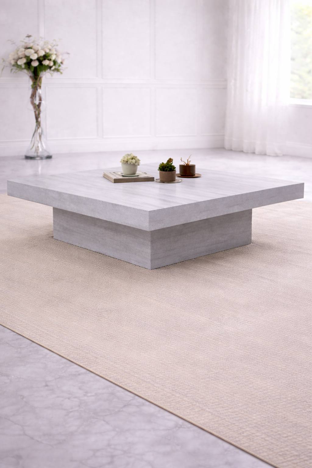 White Coffee Table - Rental