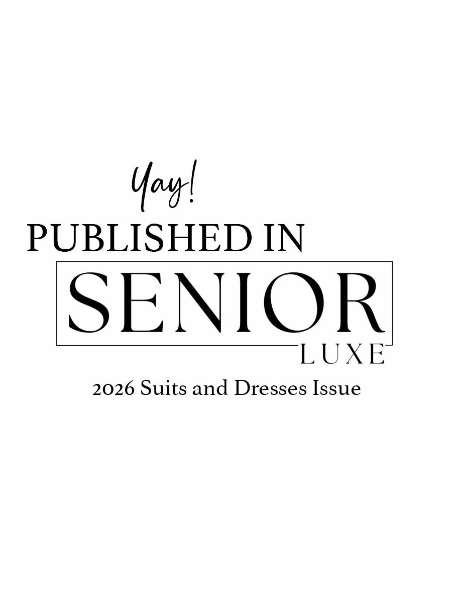 I&rsquo;m so excited to share that three of my seniors have been published in Senior Luxe Magazine&rsquo;s Suits &amp; Dresses Spring Issue! And it&rsquo;s LIVE today! 

Seeing my seniors celebrated is SO much fun and such an honor. I feel so lucky t