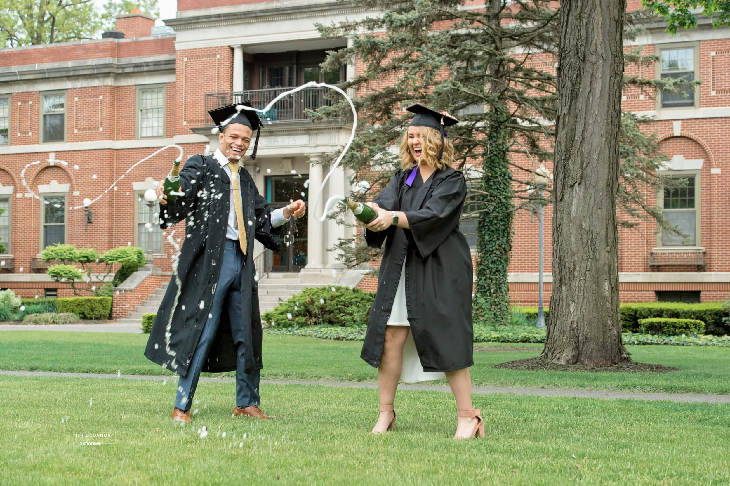 Eric & Lex | College Grad Portraits | Lycoming College, Williamsport, PA