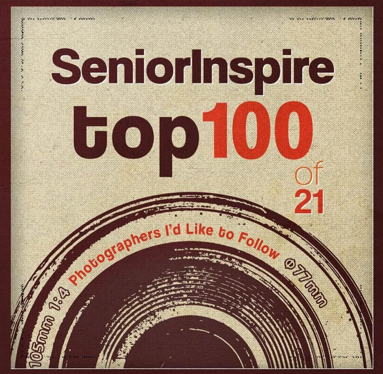 SeniorInspire's Top 100 Photographers to Follow in 2021