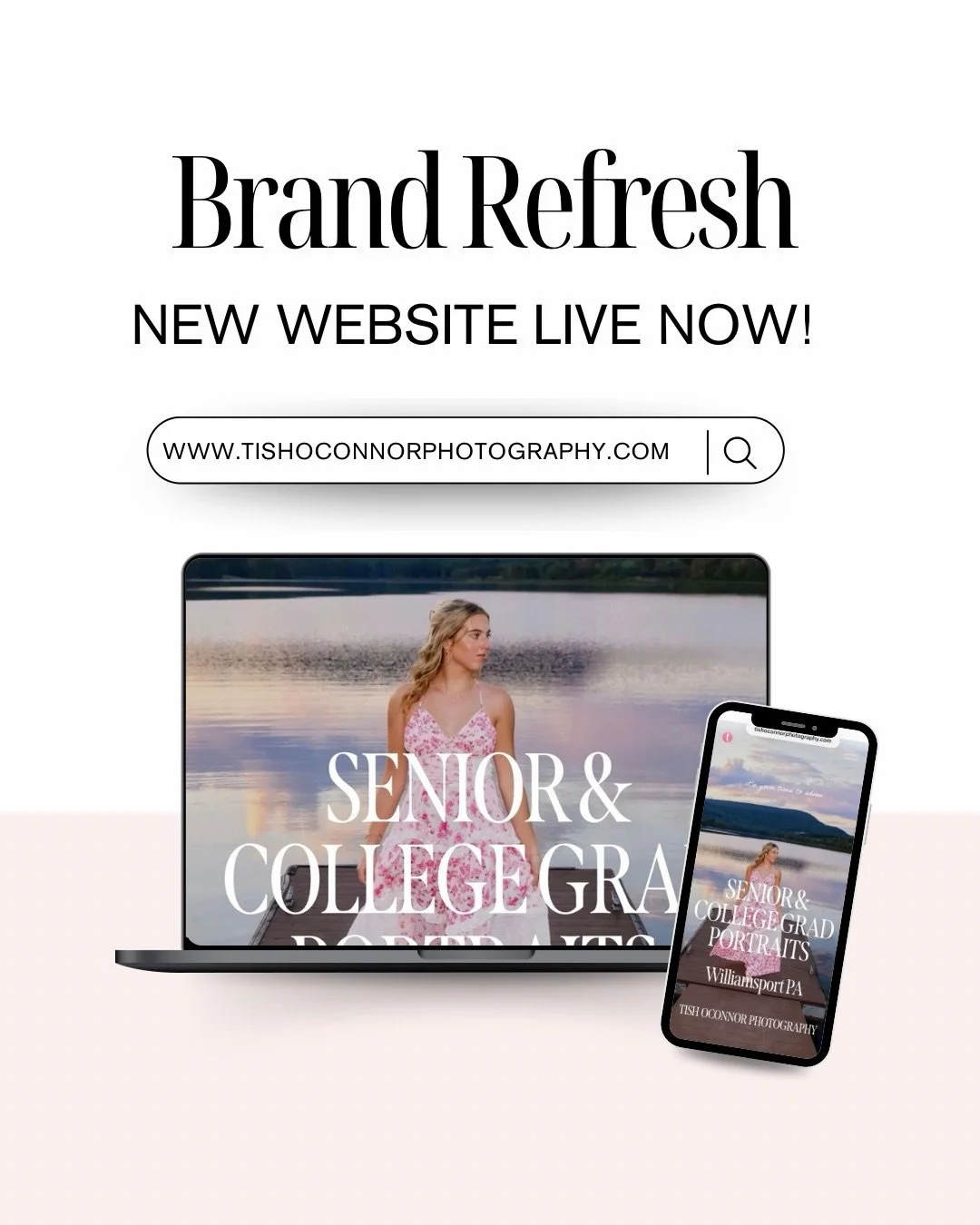 T&rsquo;S LIVE! ✨ 

My brand new website is LIVE and I&rsquo;m honestly so excited to share it with you. It&rsquo;s fun, colorful, bright and truly feels like an extension of me and my style.

I wanted a space that not only showcases my work, but als