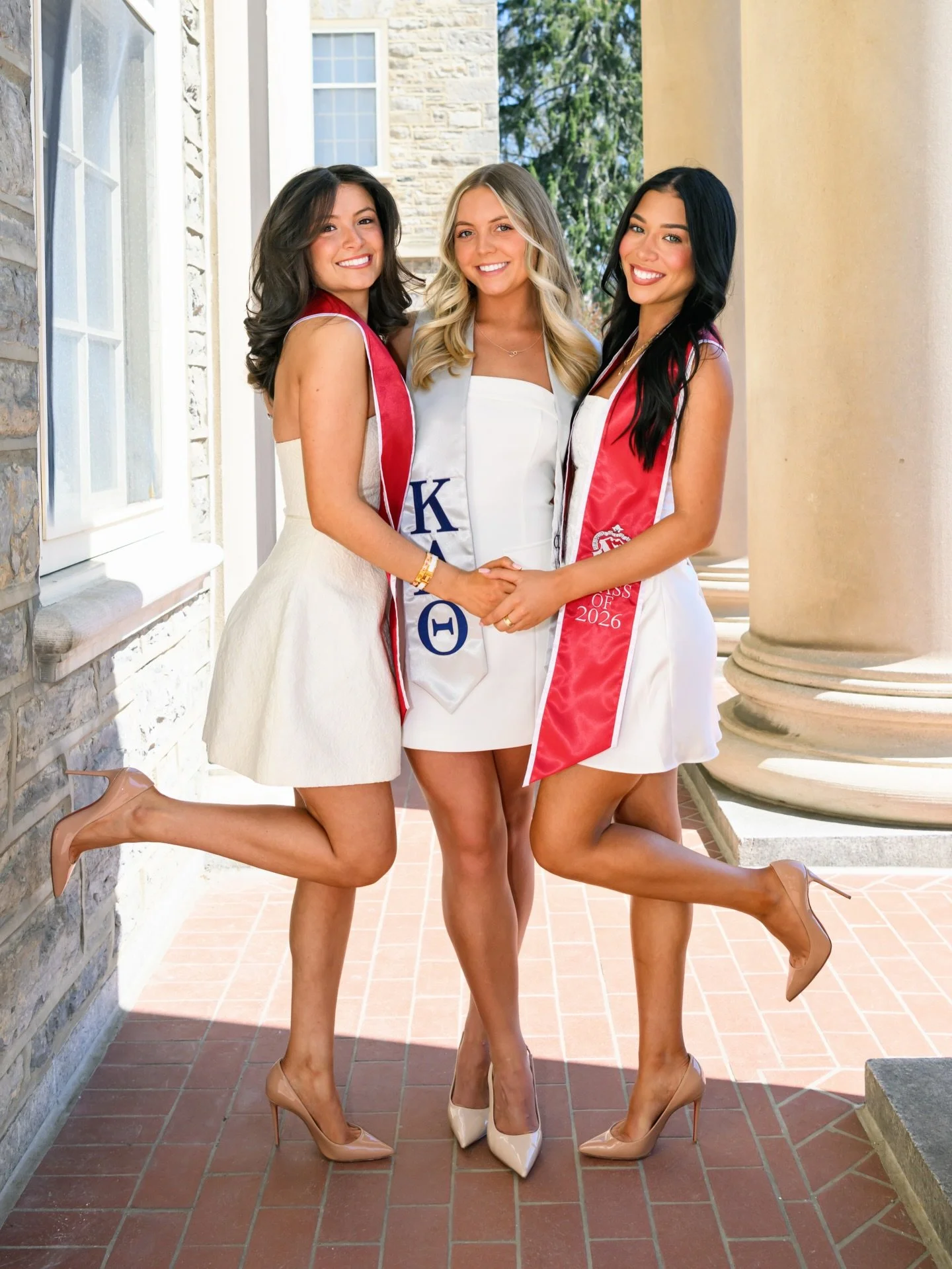 Golden. Proof that the best part of Penn State University wasn&rsquo;t just the degree. Abby, Emma, and Ashley met freshman year and have been inseparable ever since, the kind of friendship that just clicks and only gets better with time. Getting to 