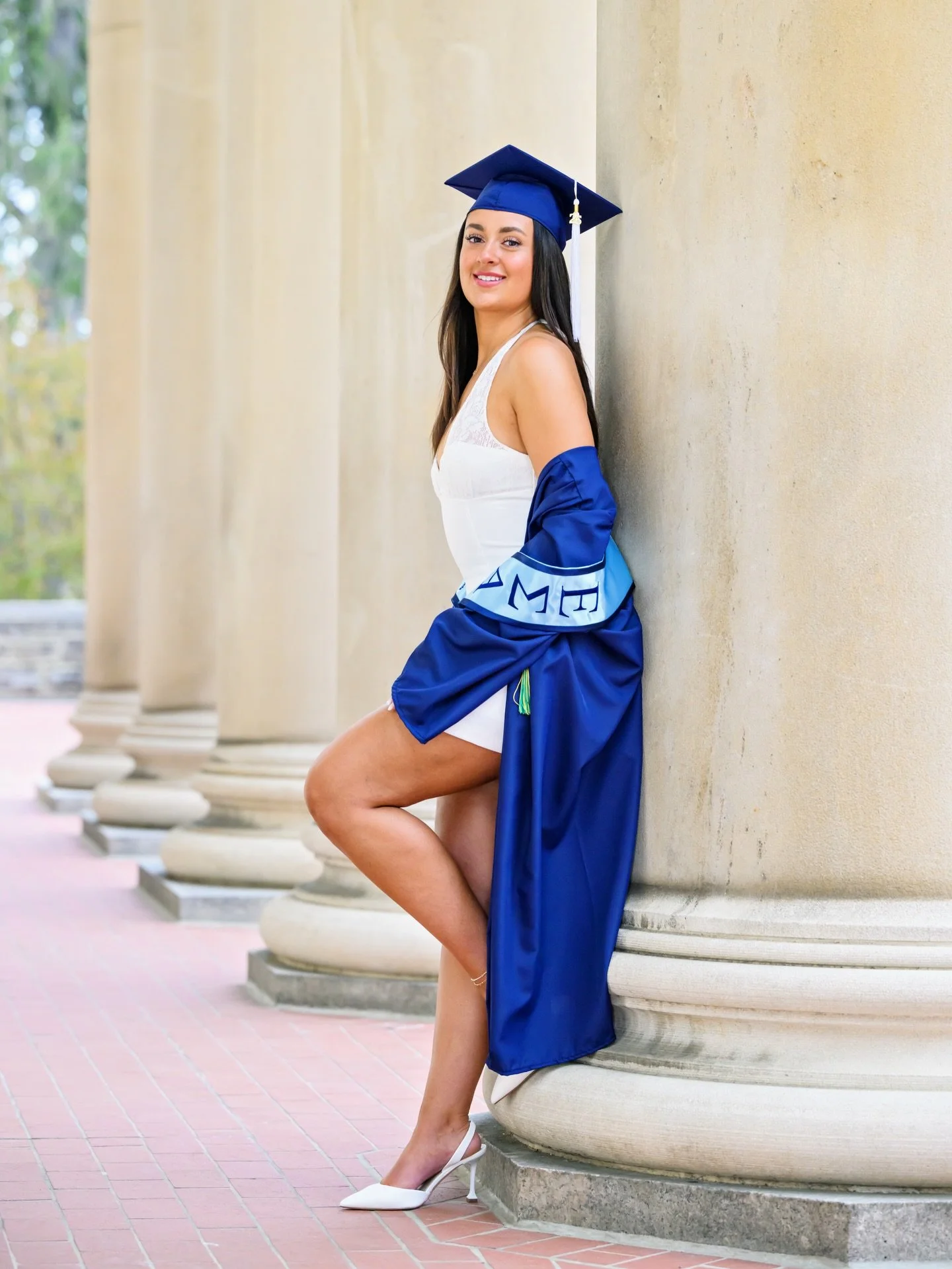 So many gorgeous photos to choose from, but here are a couple favorites from Autumn&rsquo;s grad shoot yesterday morning. It was the most gorgeous, calm start to the day until we made our way down by Beaver Stadium and the wind decided to rage. I kno