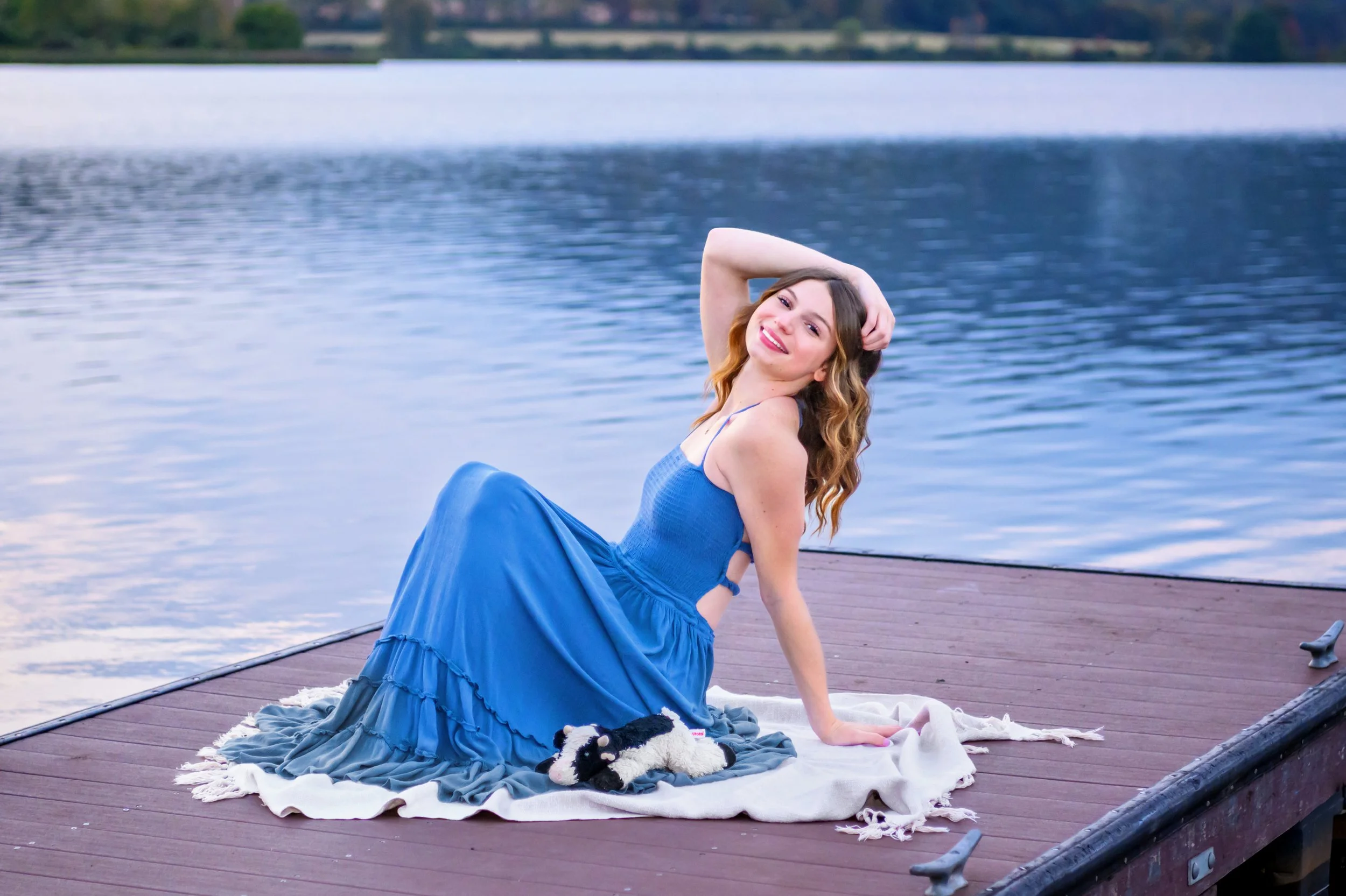 Senior Photos at Rider Park &amp; Rose Valley Lake | Mady 2026