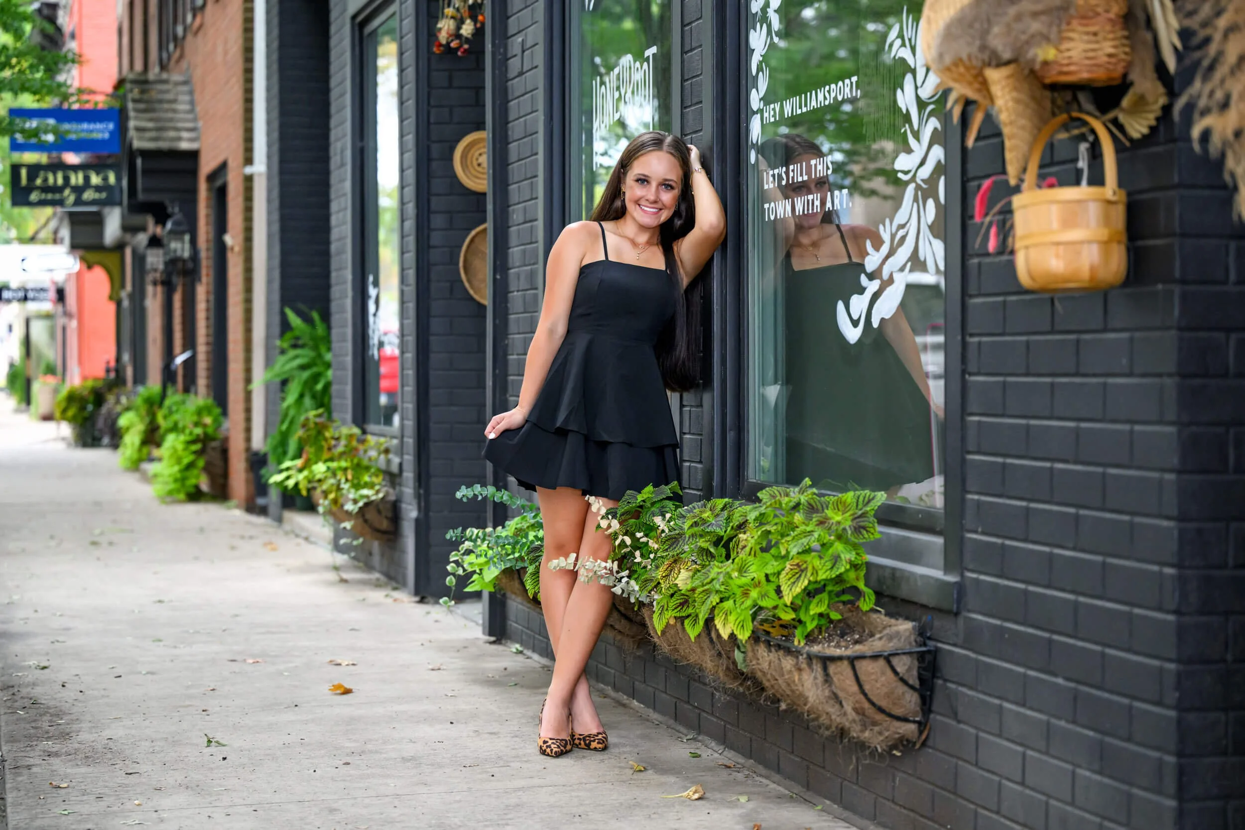 Downtown Williamsport &amp; Lycoming Sensory Garden | Emma's Senior Session