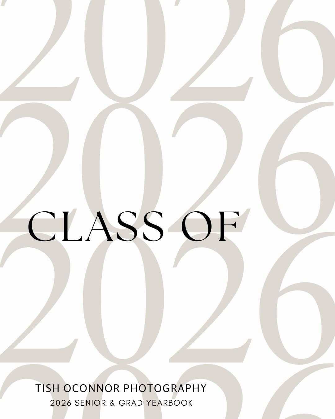 Better late than never, but I&rsquo;m finally sharing my Class of 2026 Yearbook! ❤️

A beautiful collection of gorgeous faces, kind hearts, big dreams, and bright lights ready to take on their next chapter. I am so incredibly blessed to have met each
