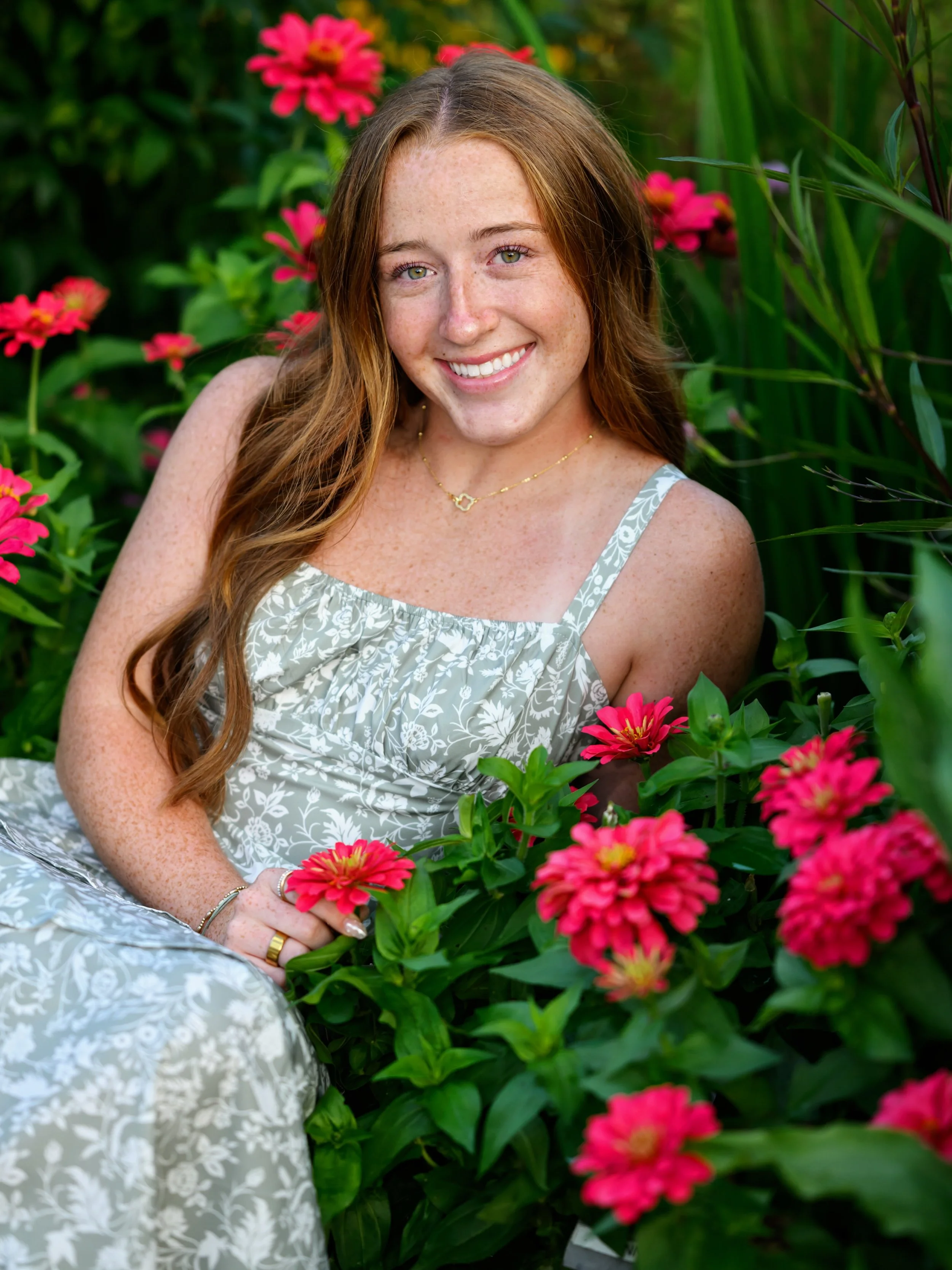 Officially in her SENIOR era. ✨
Still loving all these summer blooms, and Maddie was pretty much made for them. She is the second sister I&rsquo;ve gotten to photograph and getting to celebrate another senior with this family is pretty special! What 