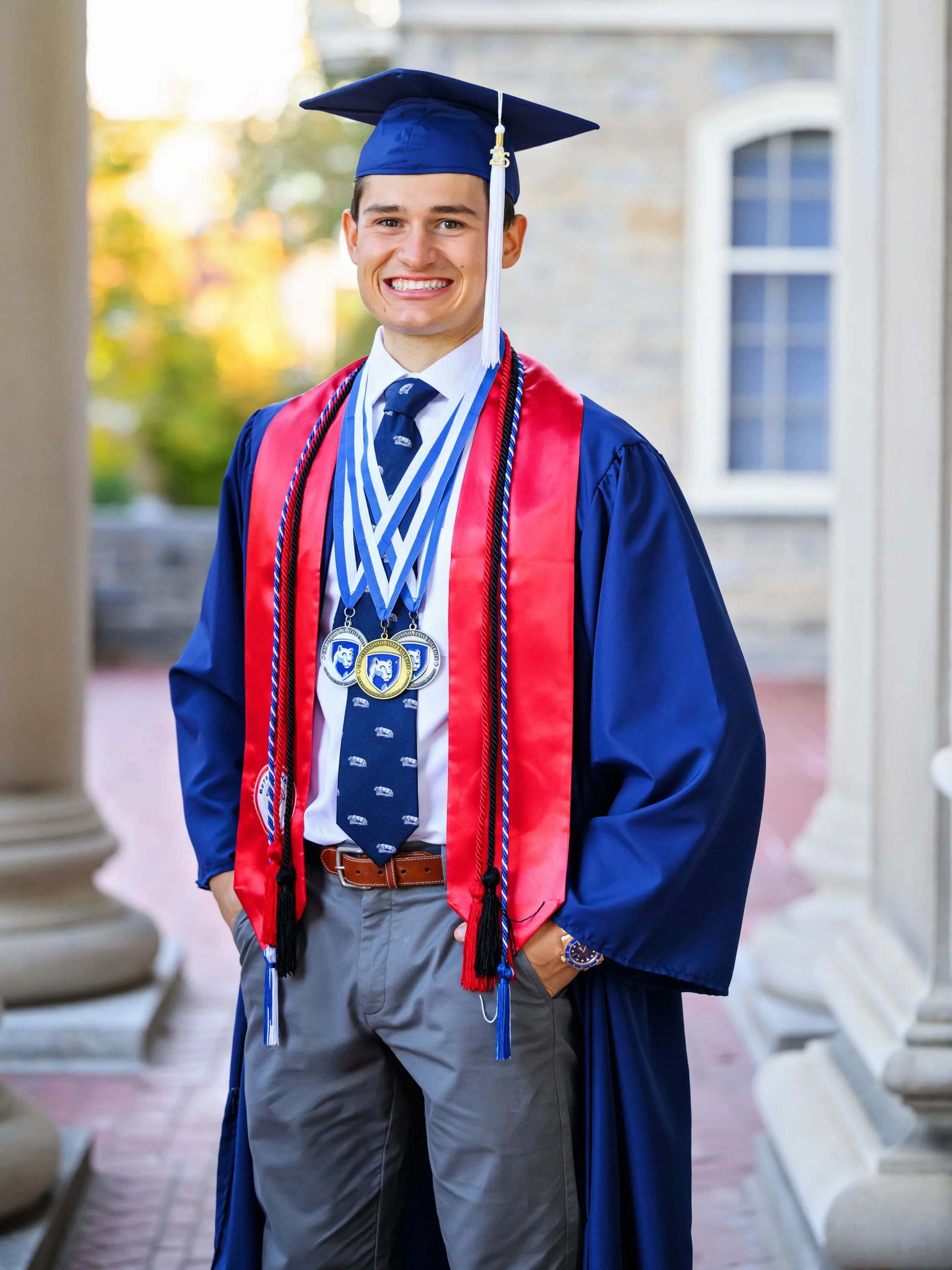 Yesterday was all about celebrating Matthew, a Penn State grad who will be crossing that stage in December with his degree from the Smeal College of Business!🎓 His pride in Penn State runs deep, and so does his commitment to his education. He&rsquo;