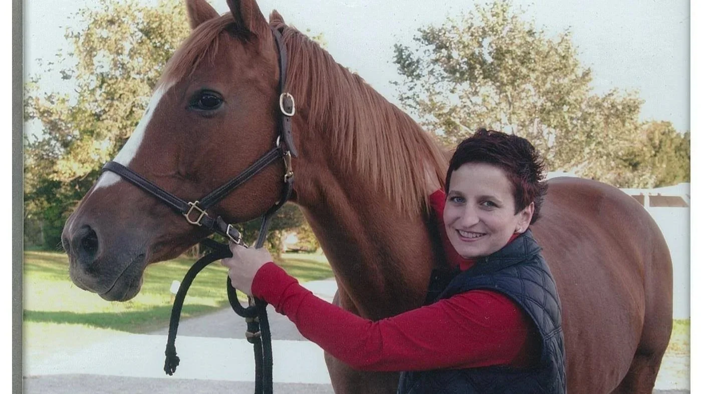 Michele+and+Foreveramber+Fall+2006+after+her+rescue.jpg