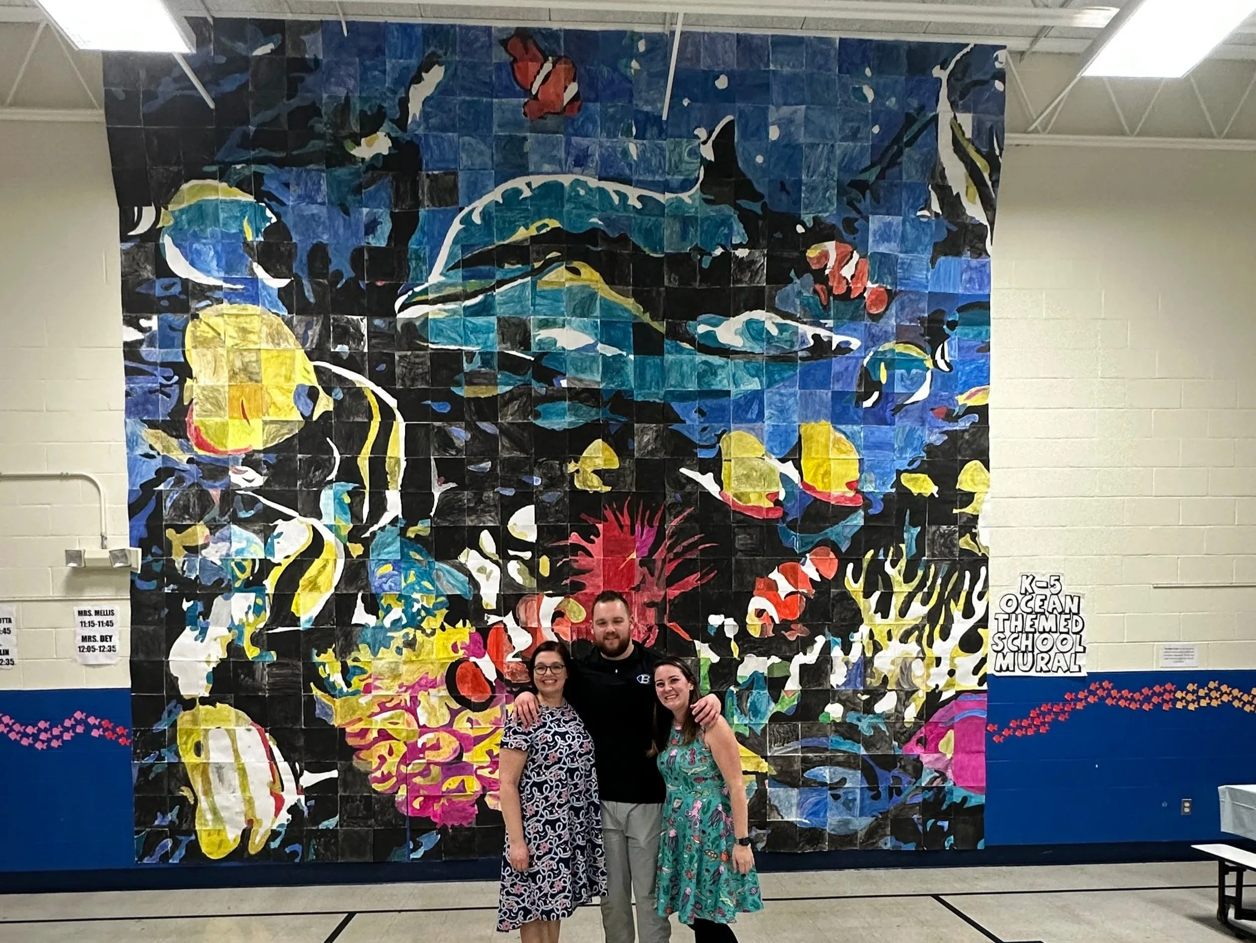 A Work of Art – Huntington’s Kraly Masters School Art Show Preparation