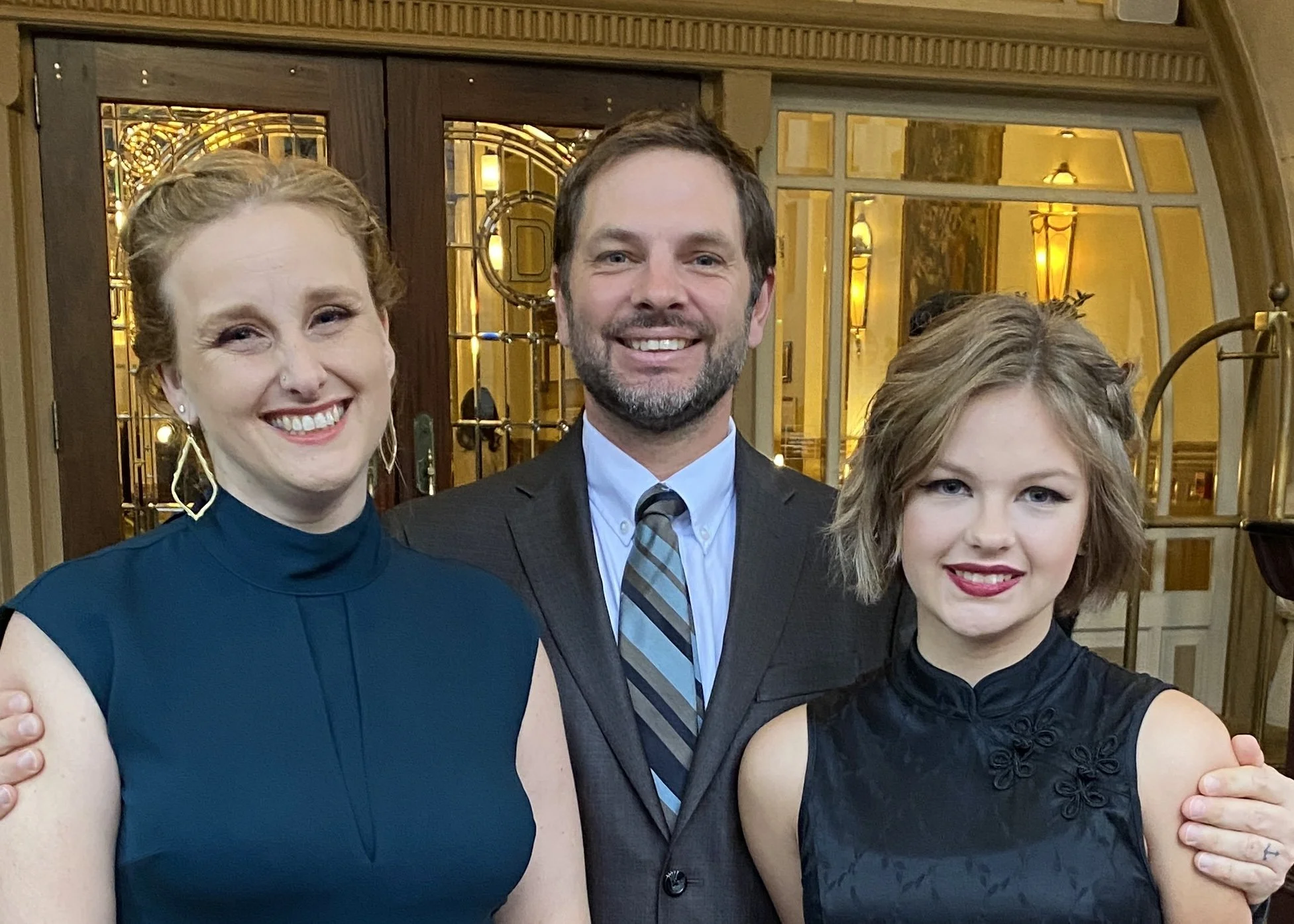 At Dan & Kristi's 10th Anniversary, Driscoll Hotel, Austin