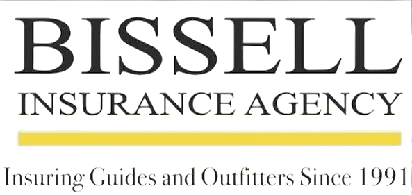 Bold black text reading 'BISSELL' above smaller text reading 'Insurance Agency' and 'The Ultimate Service.'