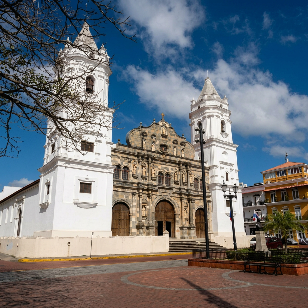 Plaza de Francia Casco Viejo Panama — colonial architecture private tour