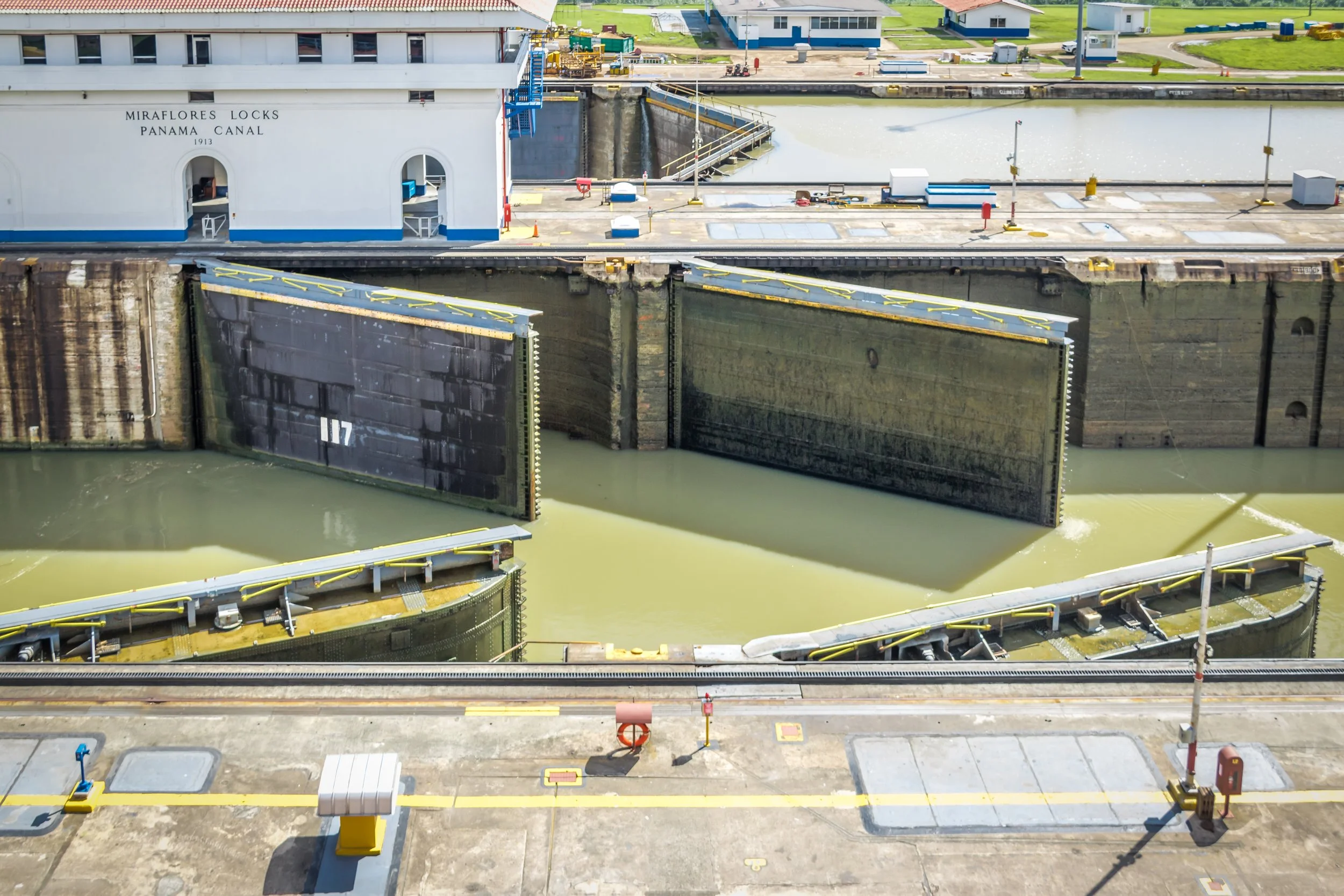 Panama Canal observation deck private access — no crowds VIARE tour