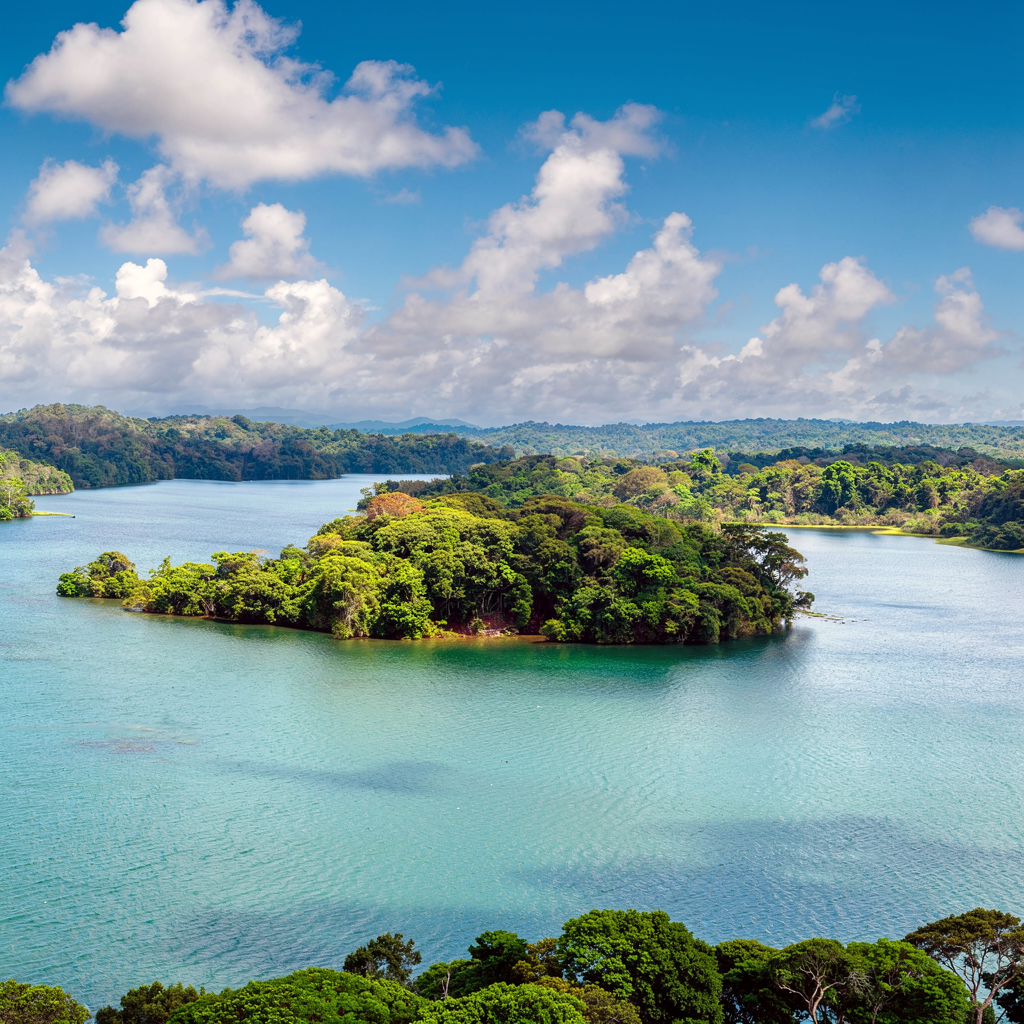 Gamboa rainforest Gatun Lake — private boat wildlife tour Panama