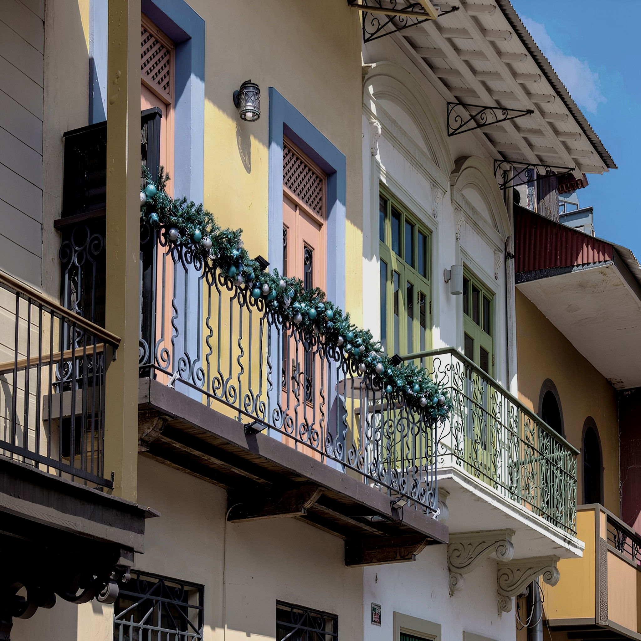 Casco Antiguo Panama — colonial architecture golden hour