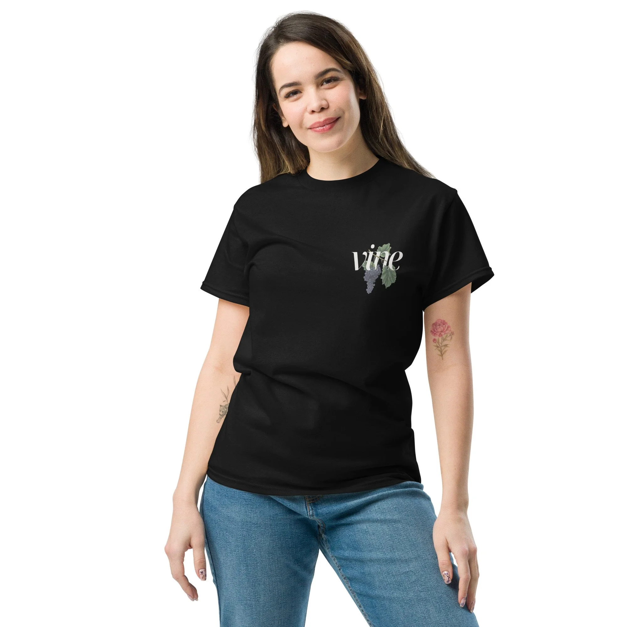 Vine Christian Graphic T-Shirt | John 15:5 