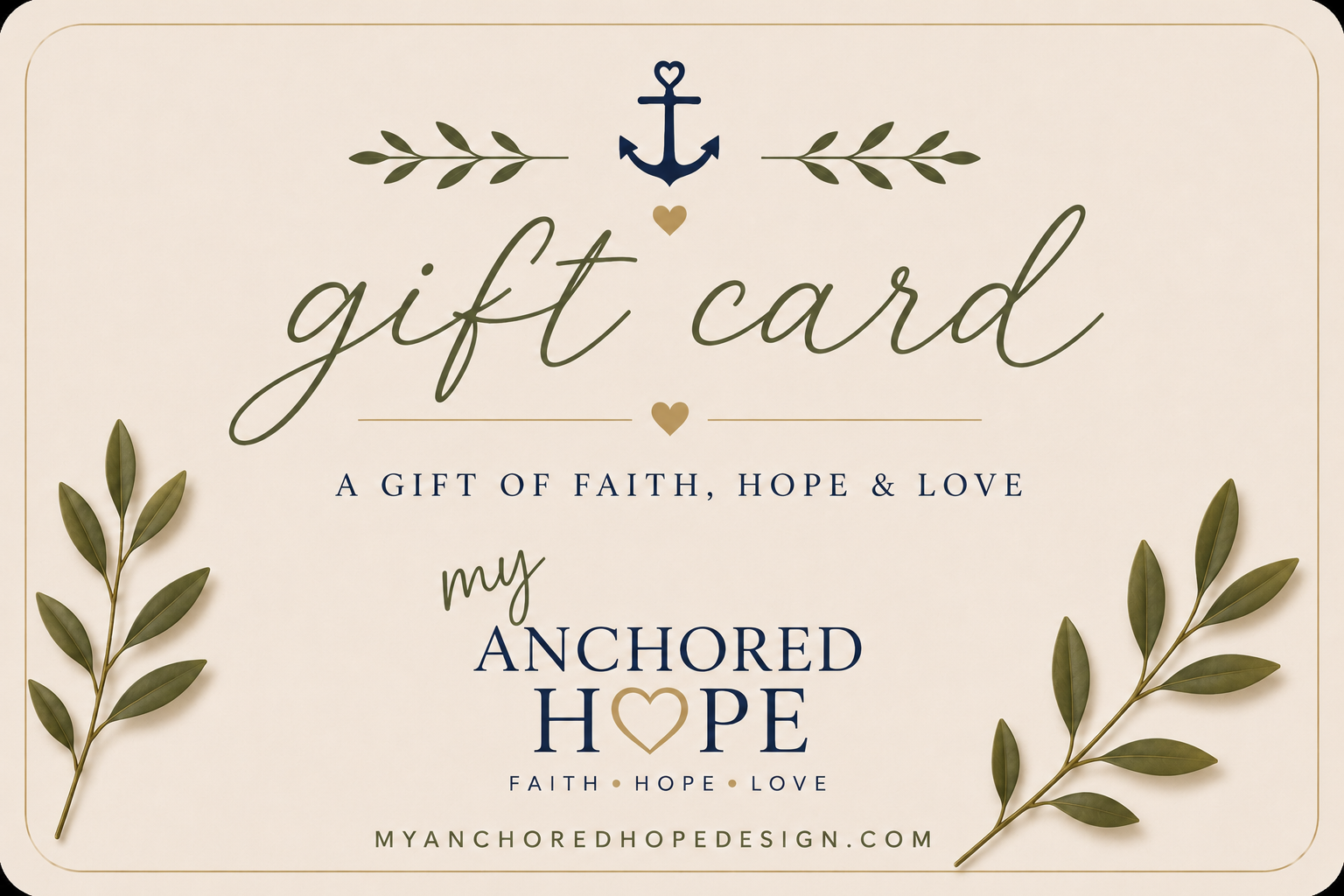 A Gift of Hope Gift Card