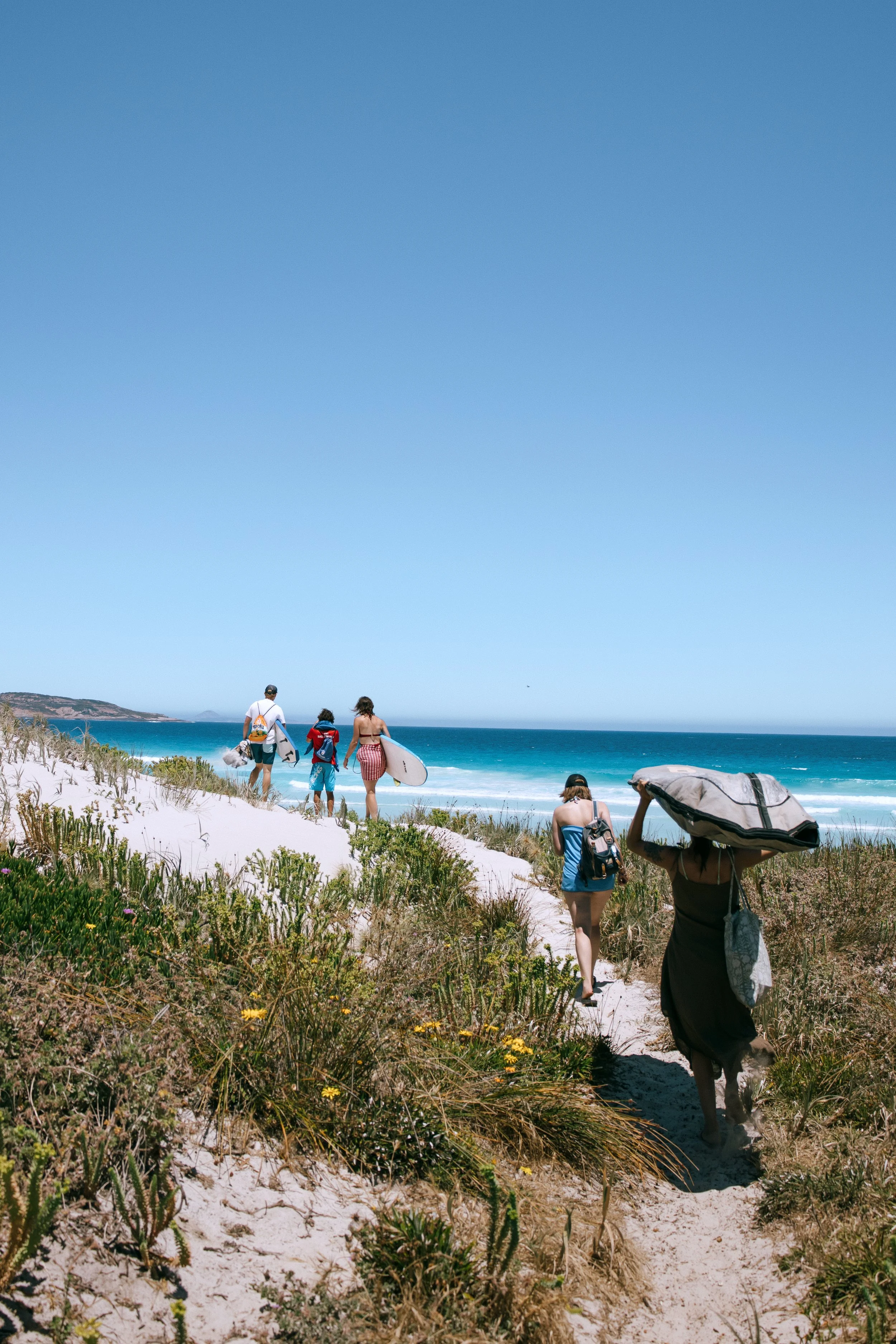 Going to find surf off the coast of Western Australia