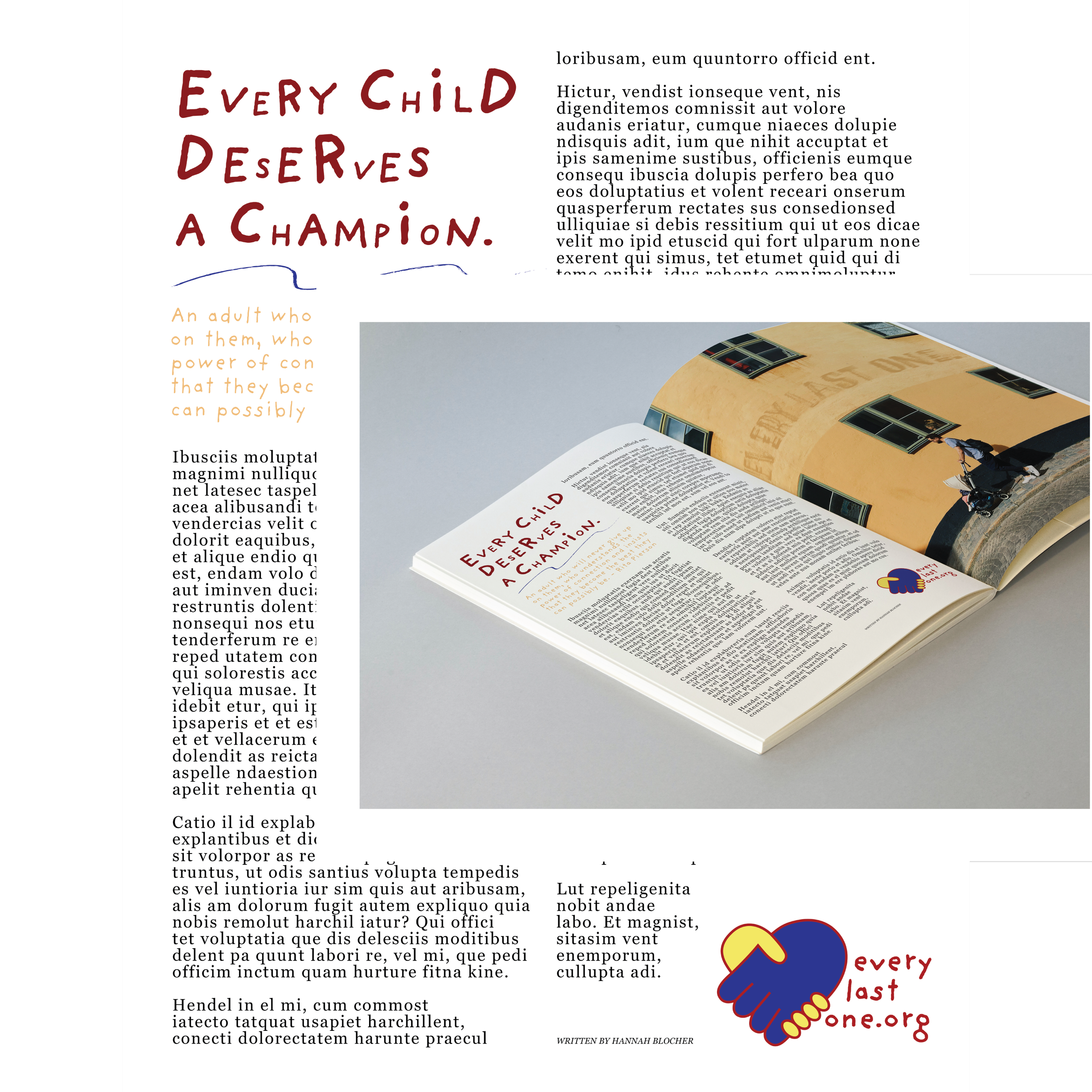 Fictional Non-Profit Magazine