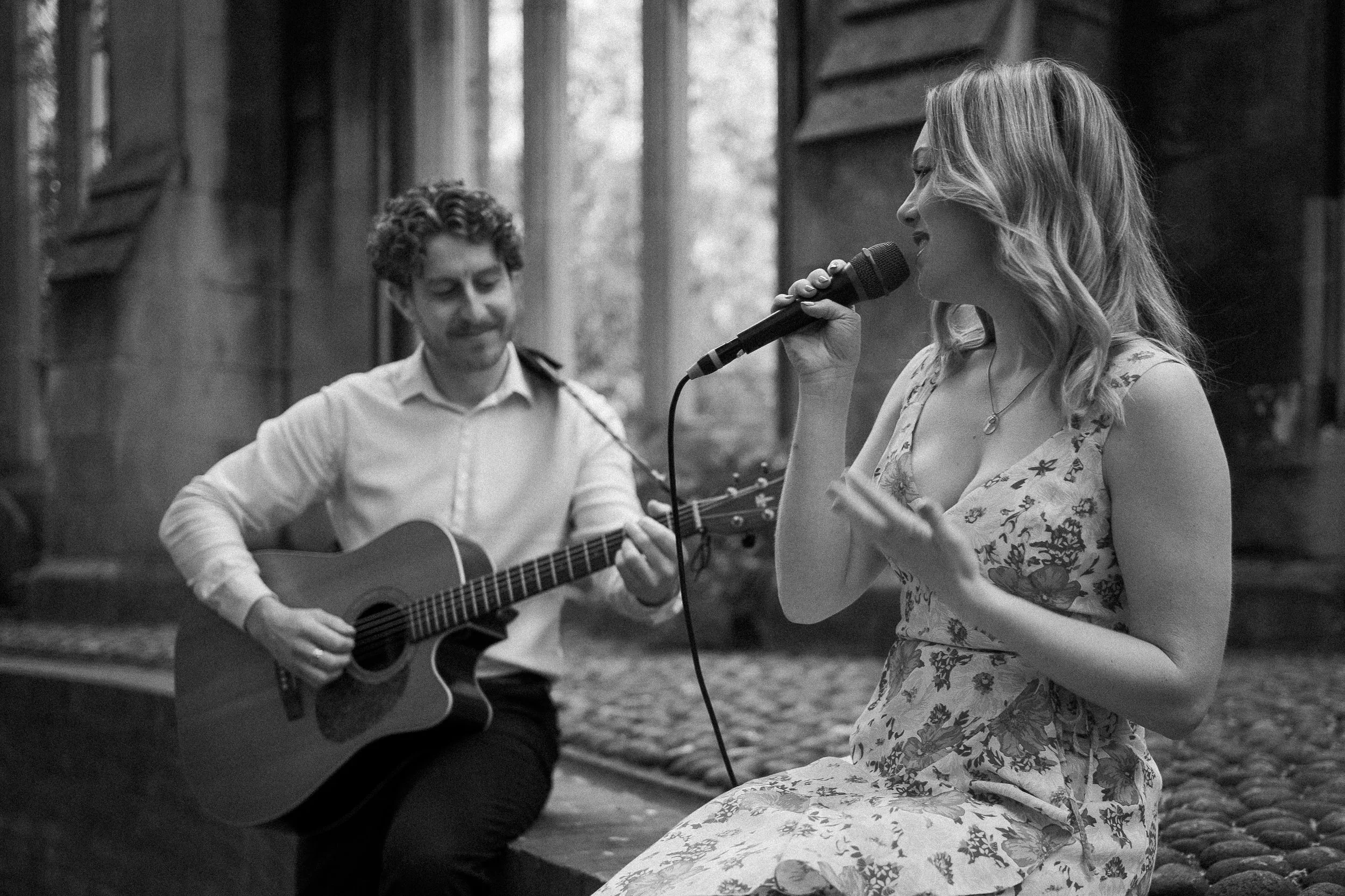 Live wedding music performance in London