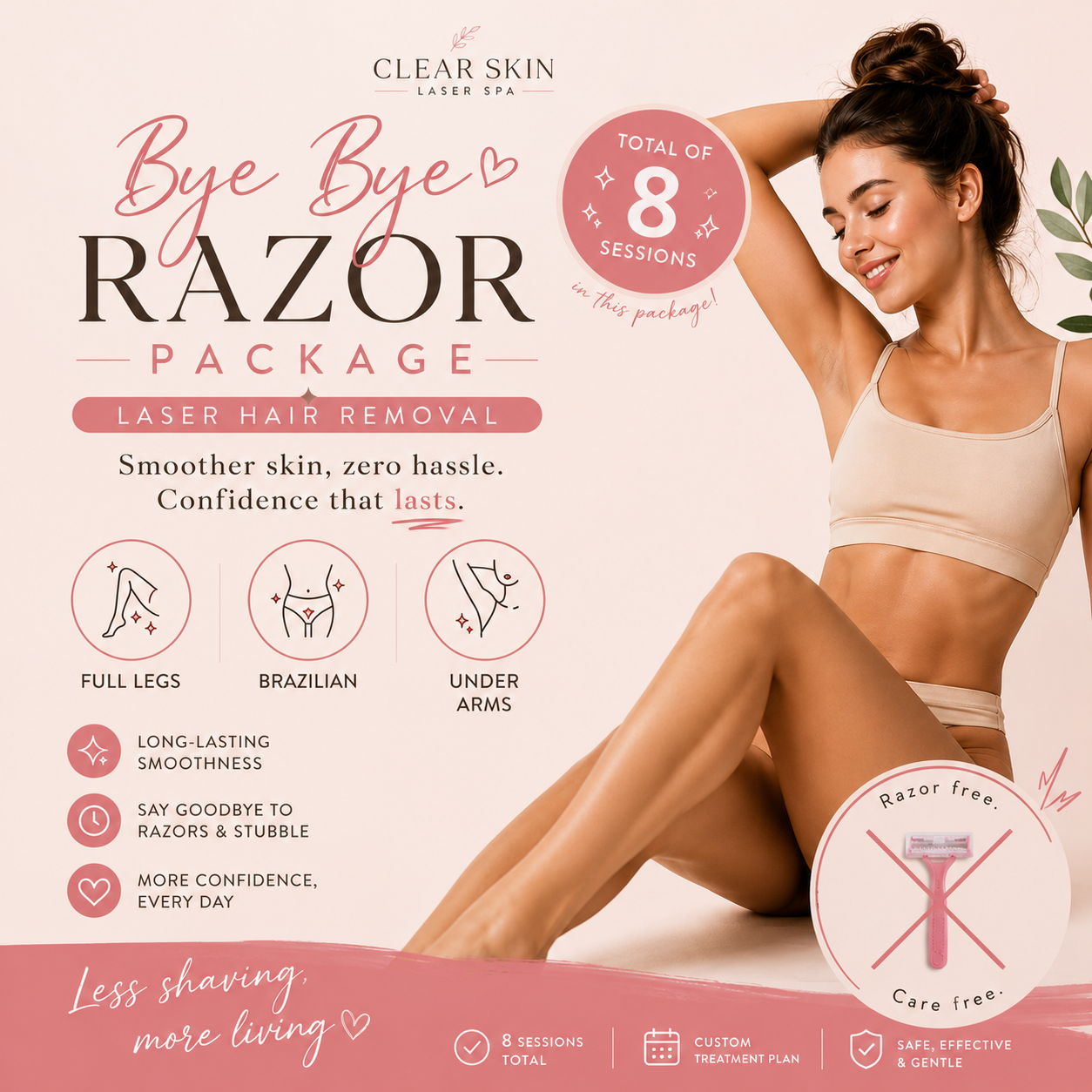 Bye Bye Razor Package
