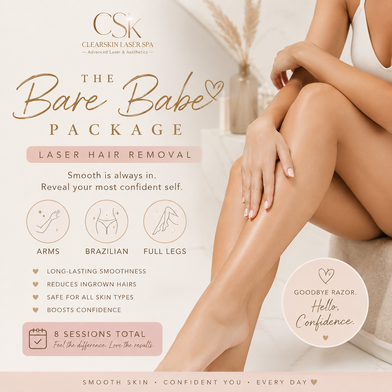 The Bare Babe Package