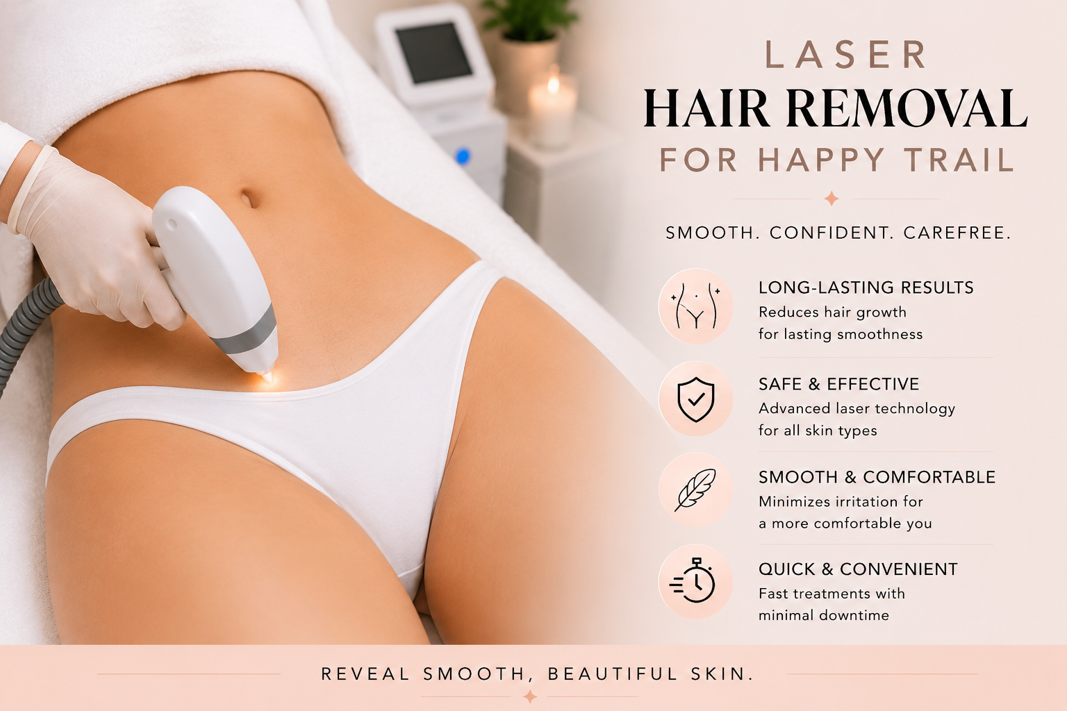 Laser Hair Removal: Happy Trail