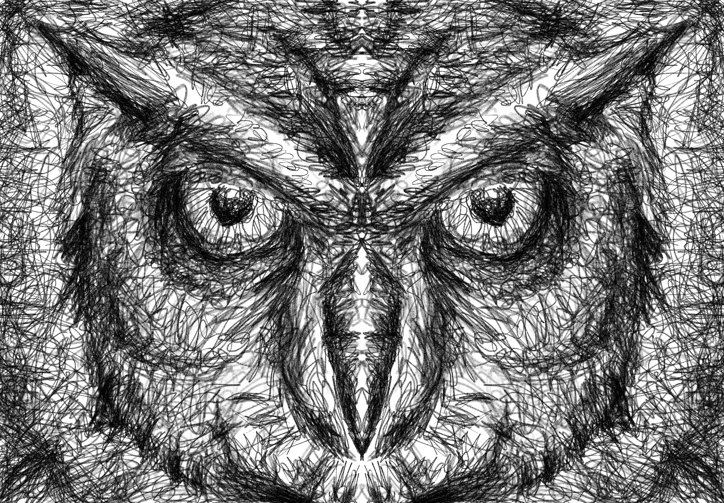 Scribble Owl
