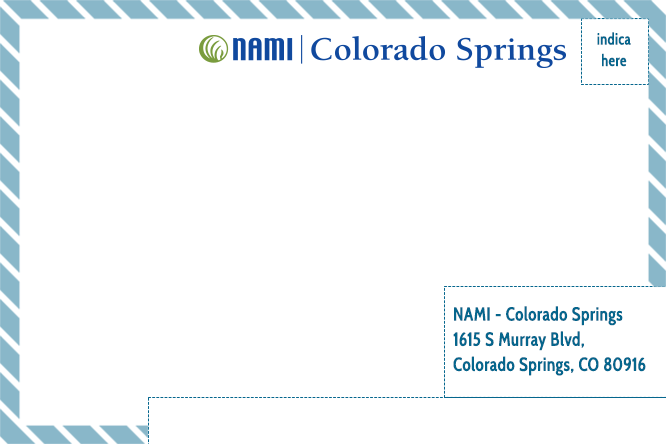 NAMI Campaign Postcard back