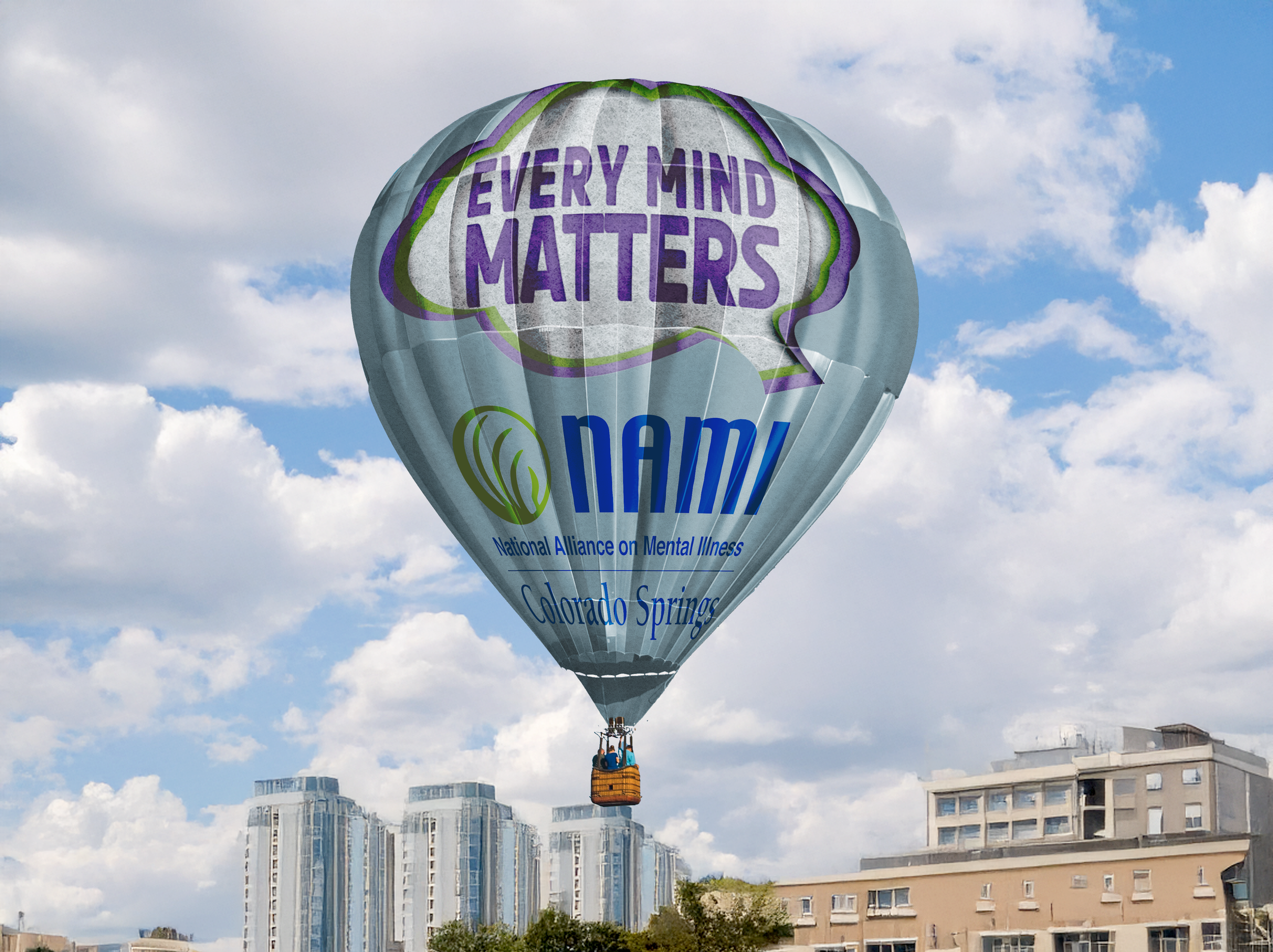 NAMI Campaign Hot Air Ballon 2
