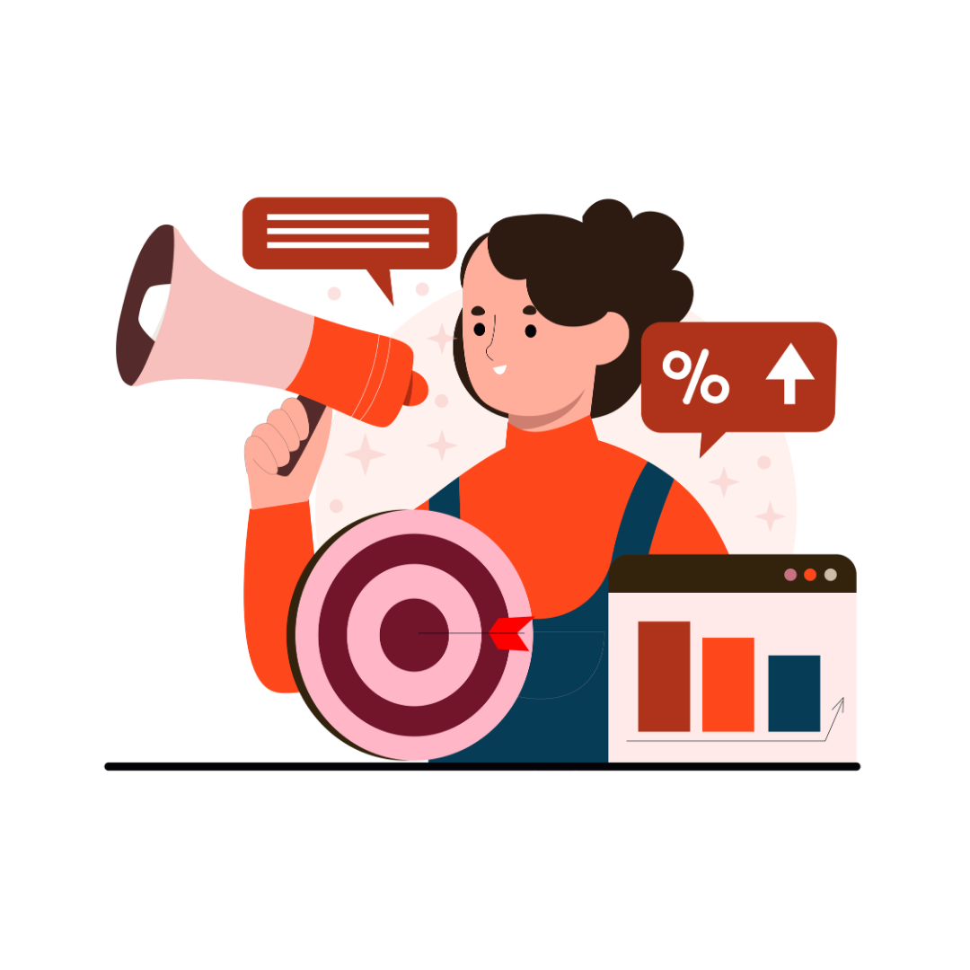 Digital advertising creative icon representing targeted online ad campaigns in Monterey County