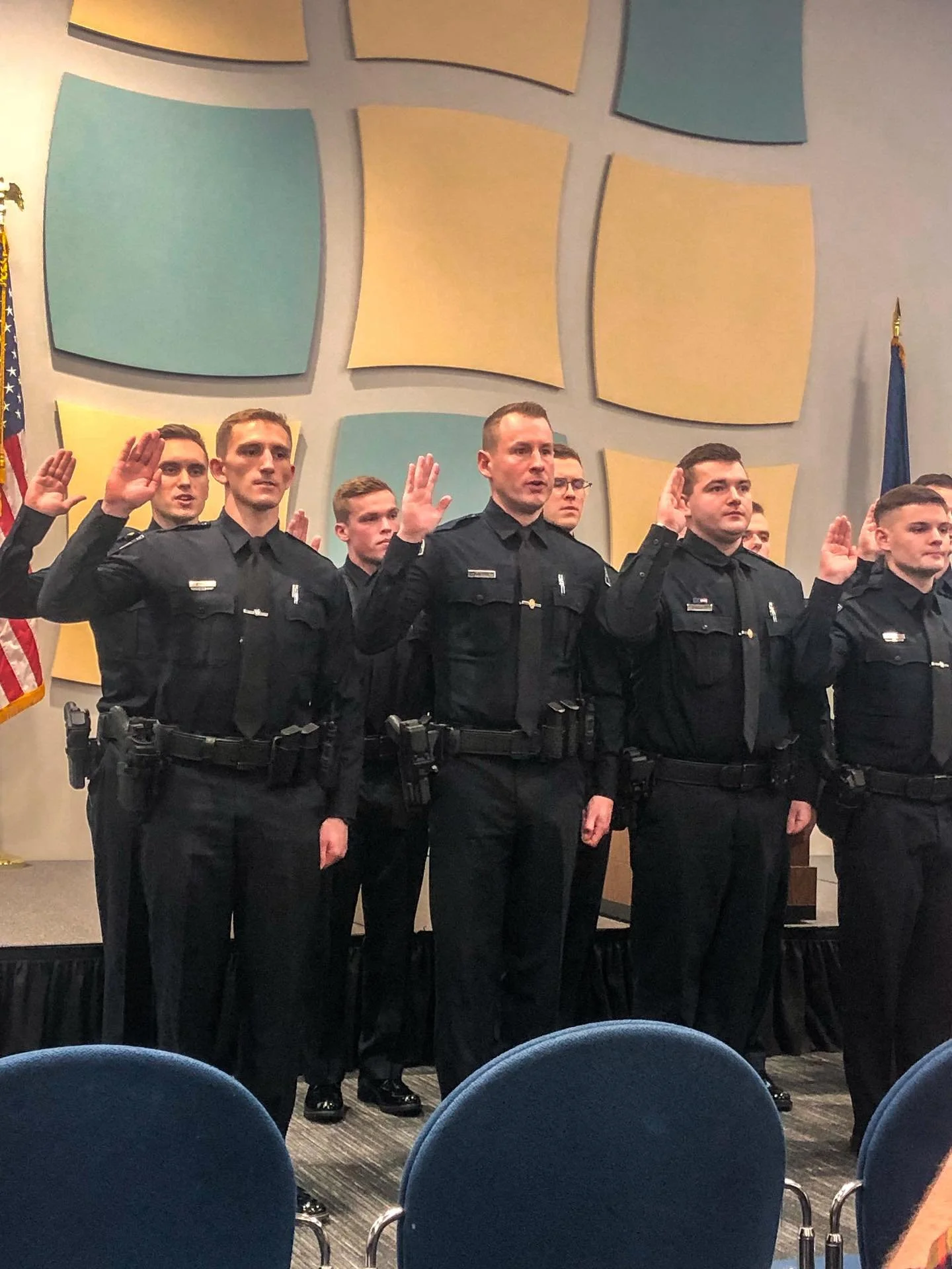 Grateful to be invited to one of our members&rsquo; swearing-in after returning to law enforcement. Honored to be there and share Runestone Ranch.

Runestone Ranch strives to provide preventative, whole-person wellness for first responders. To get in