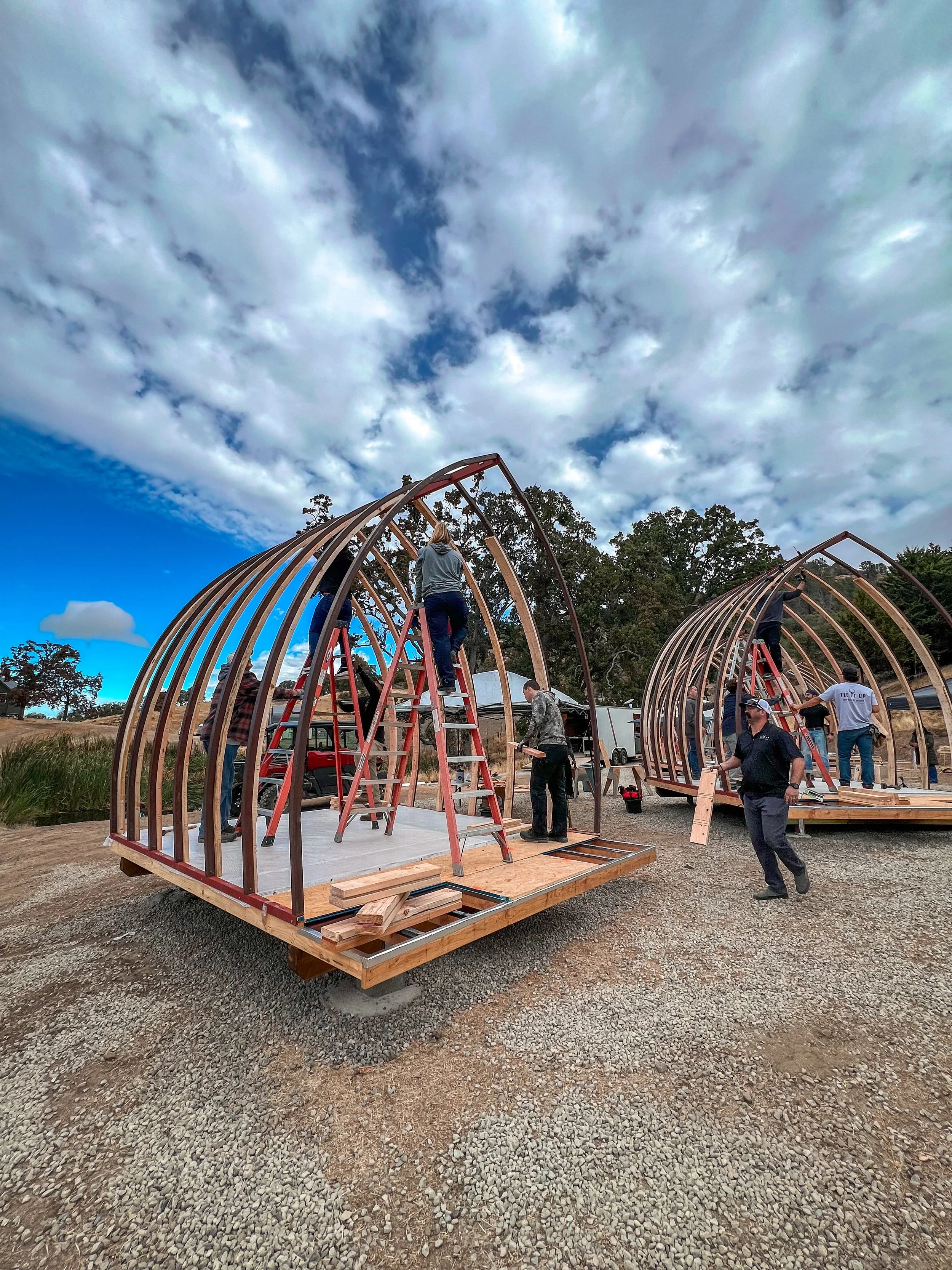 The Build | Built by First Responders — Runestone Ranch
