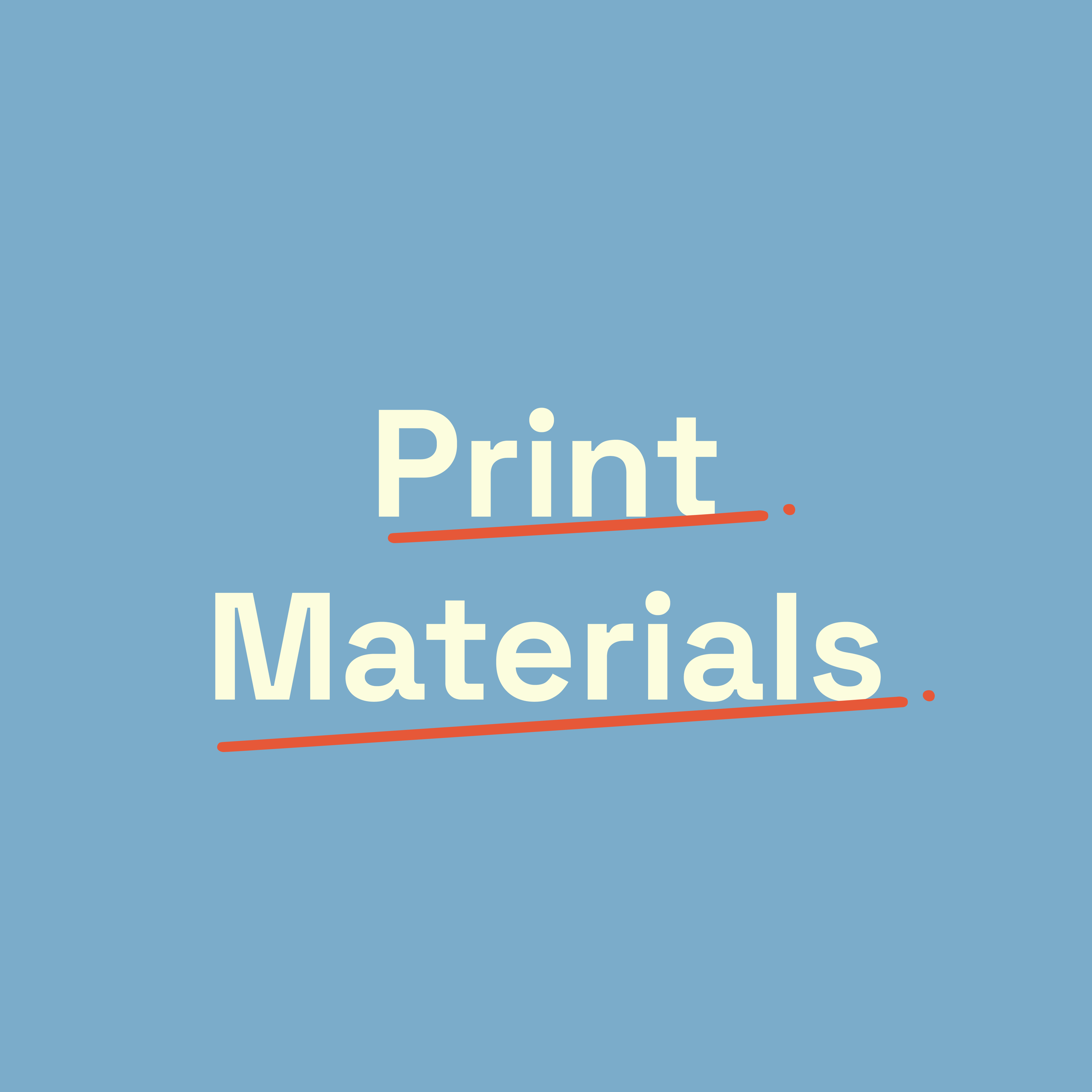 Print Materials