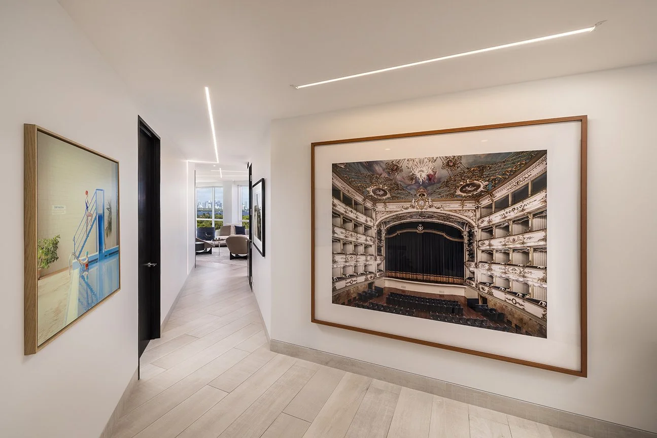 Dedicated gallery spaces