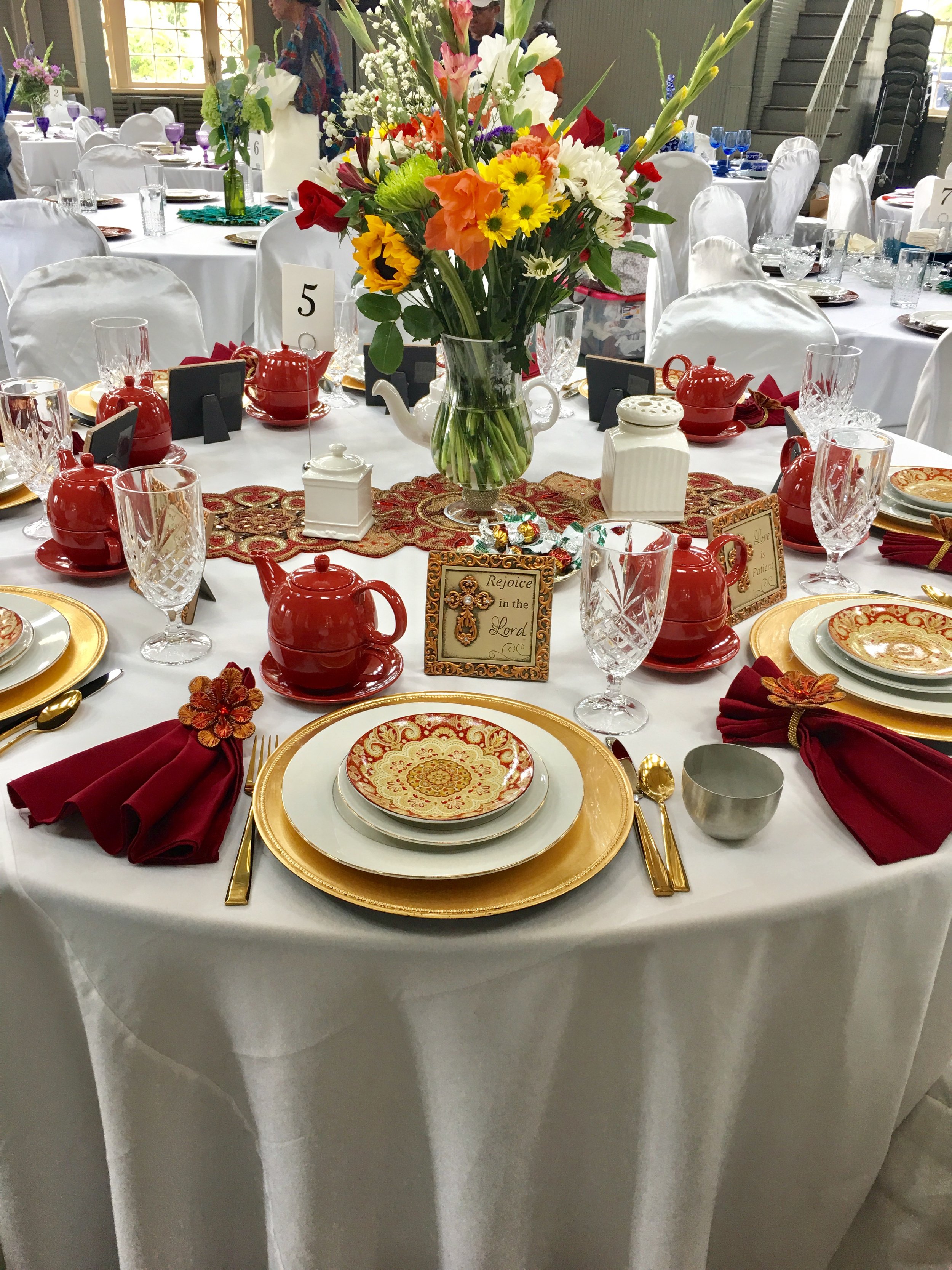 Memories from our annual "Disciples On A  Mission Tea"  ☕