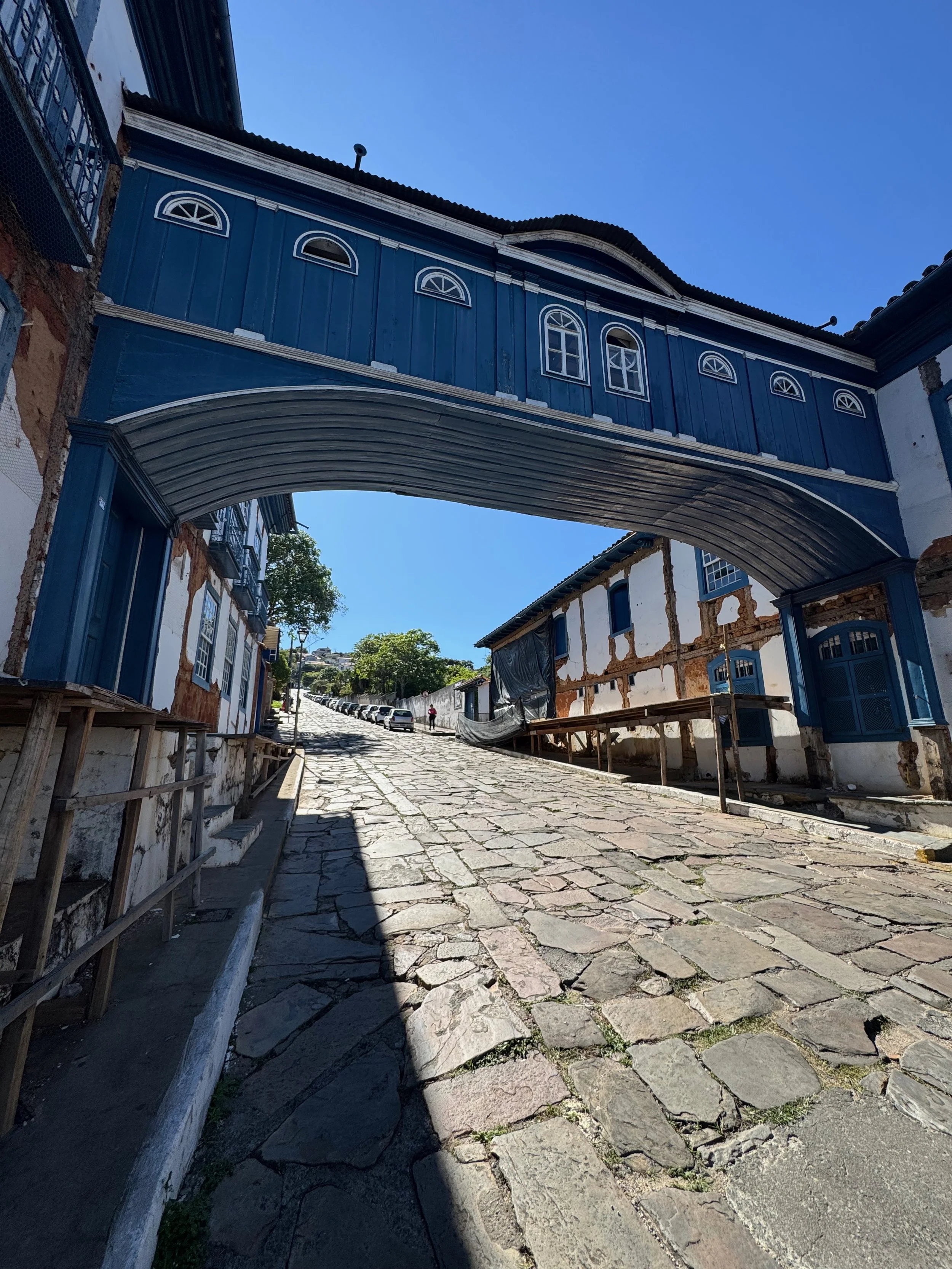 Passadiço da Casa da Glória, Diamantina — a historic landmark connecting the city’s colonial past.
