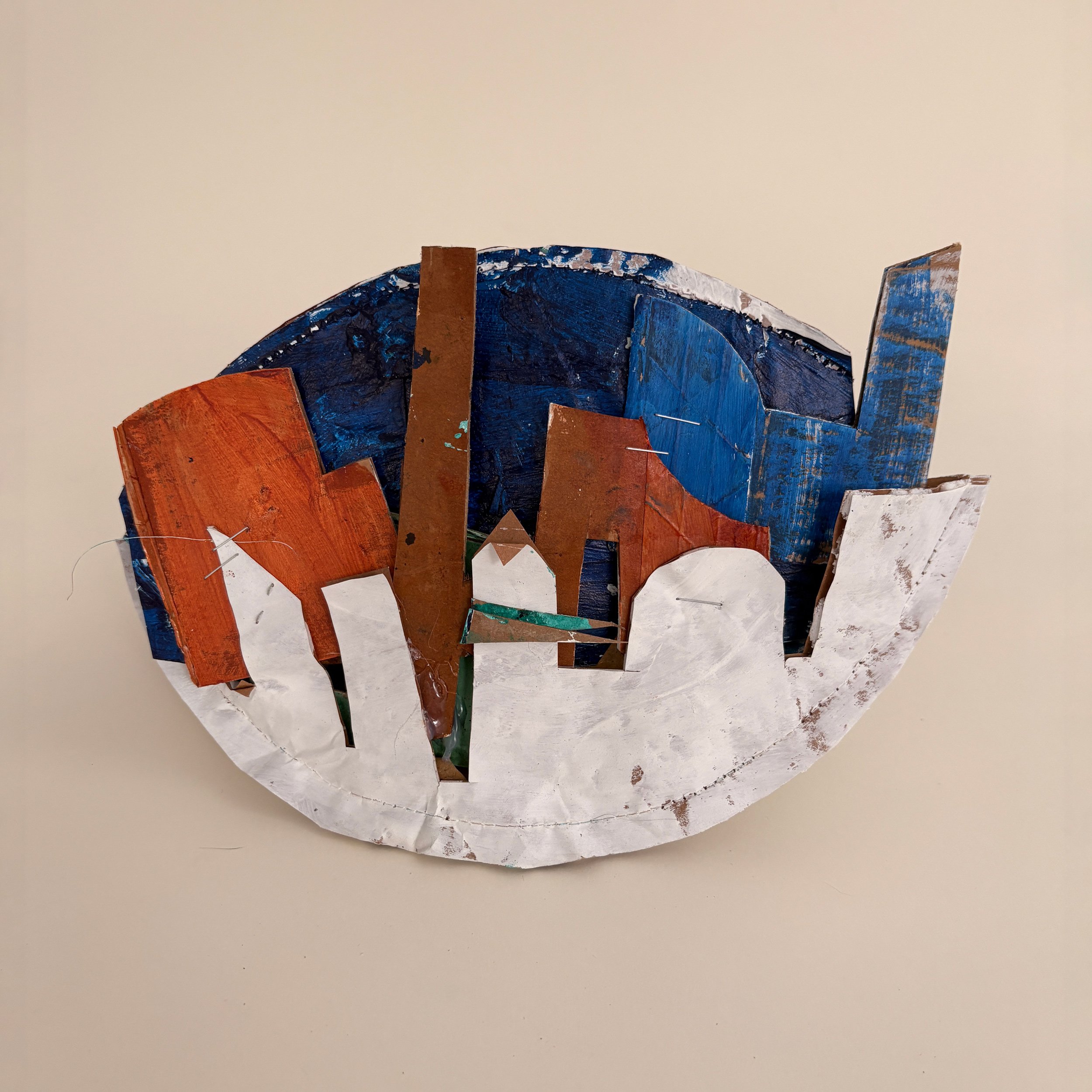 FP-RI-110
Anonymous, Wakefield, RI |  

This vessel reflects the dream of moving to a new city and the immense emotional landscape of anticipation — hope, fear, longing, and possibility intertwined. It holds the moment before departure, when imaginat