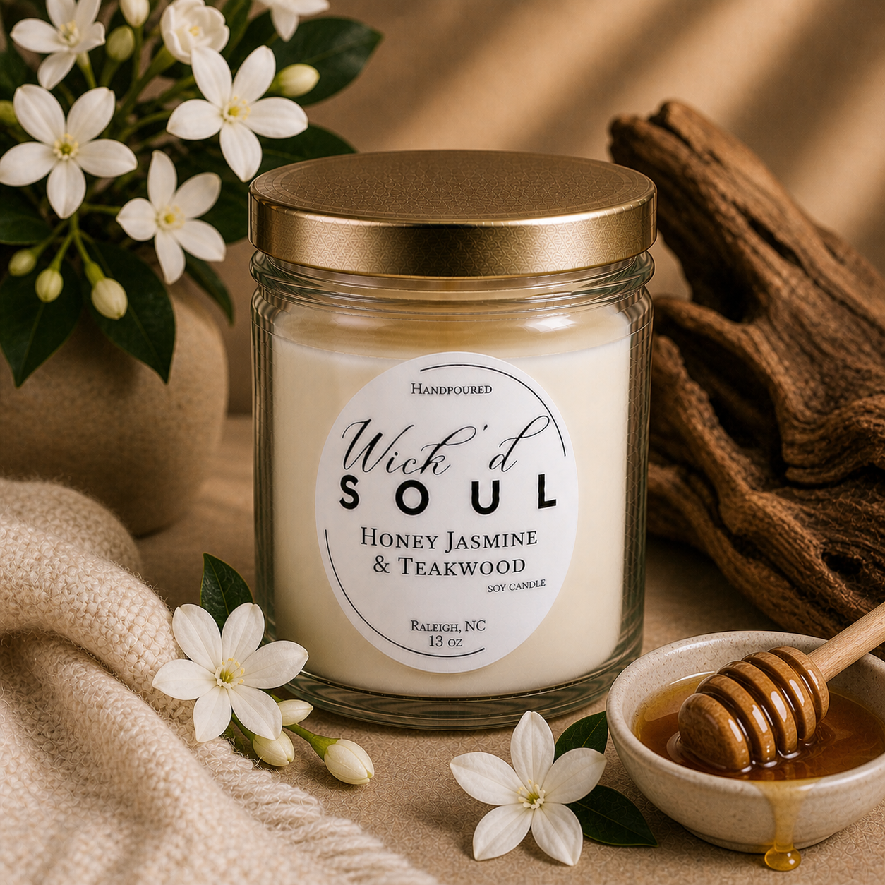 Honey Jasmine & Teakwood