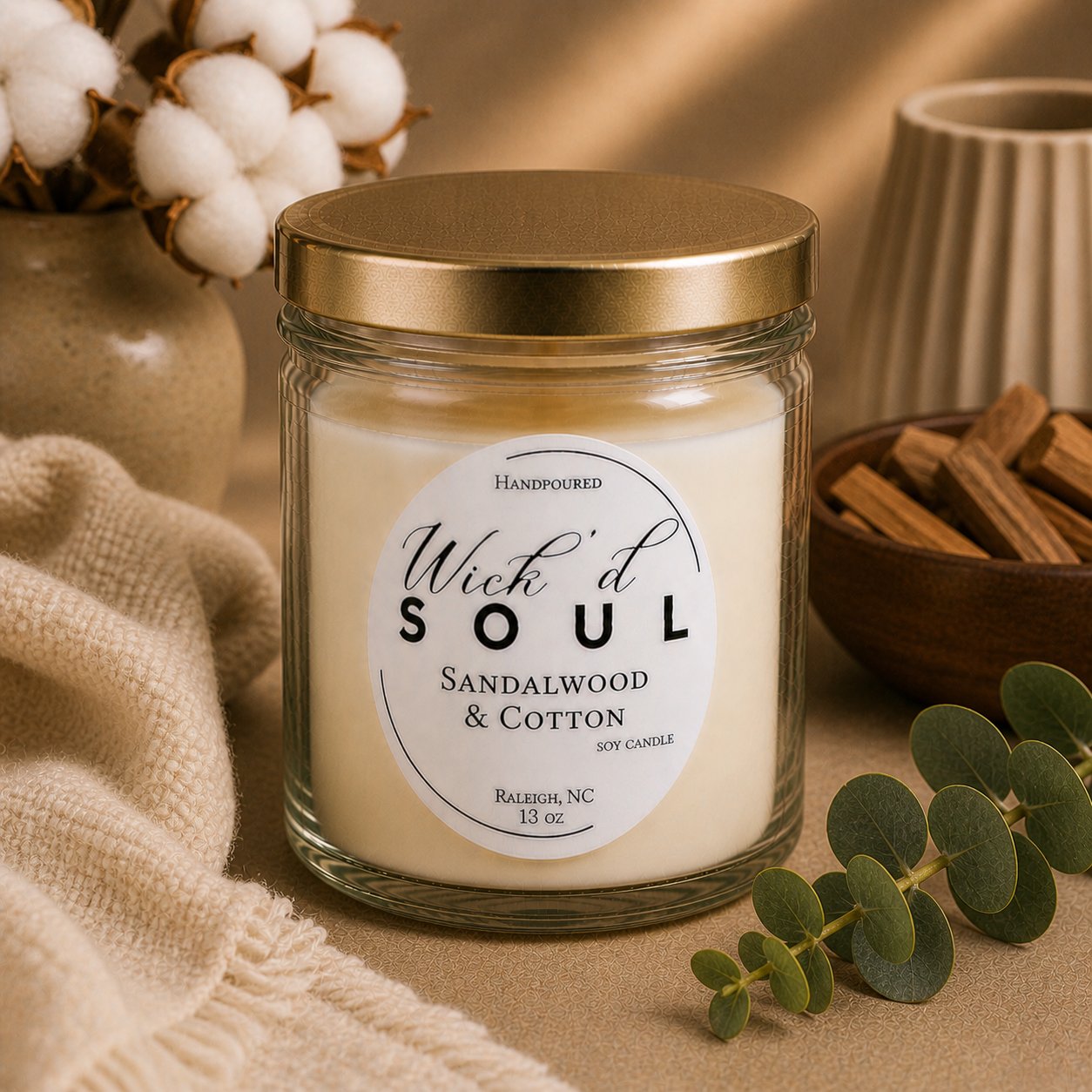 Sandalwood & Cotton