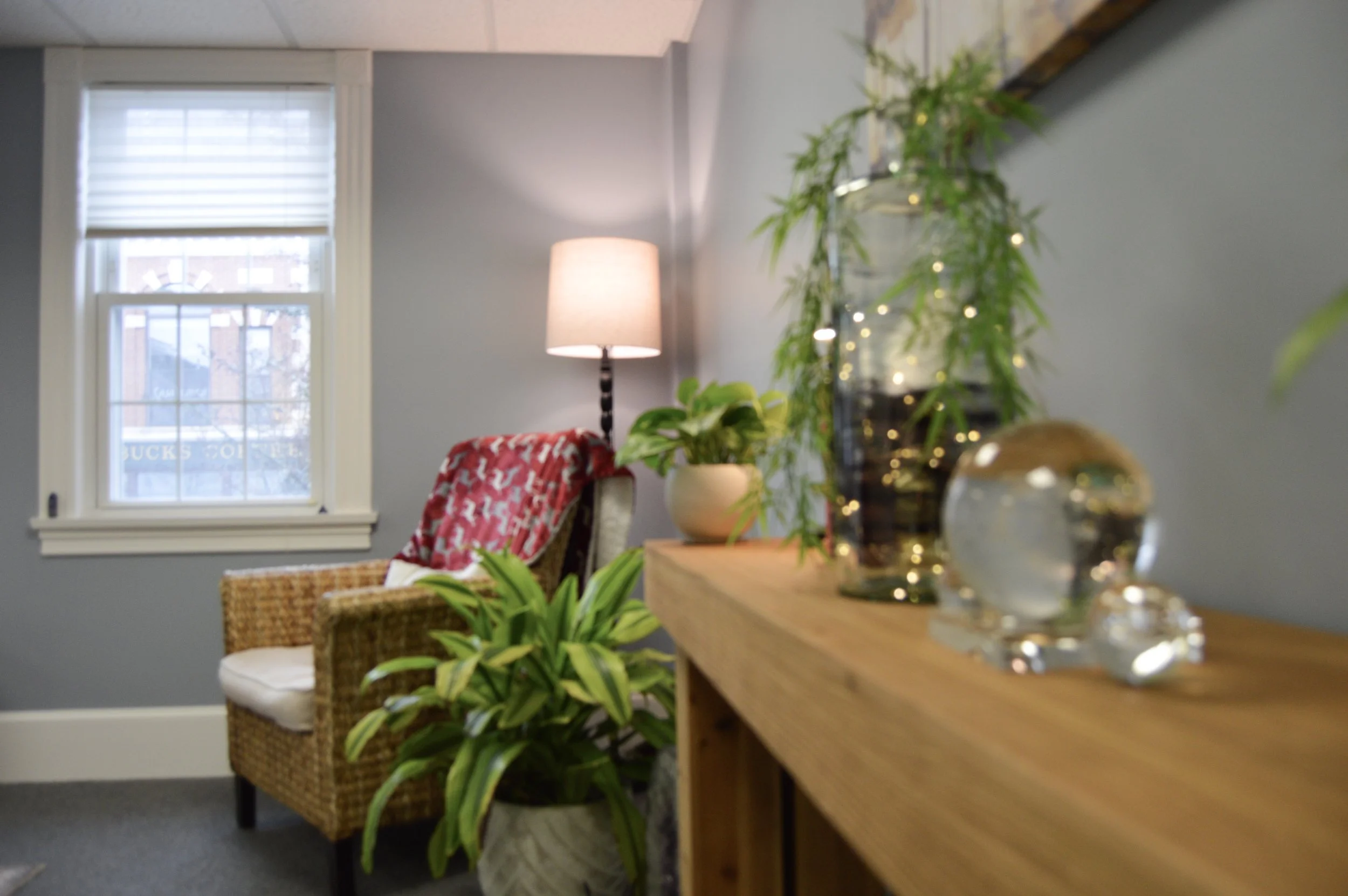 Sitting area detail shot