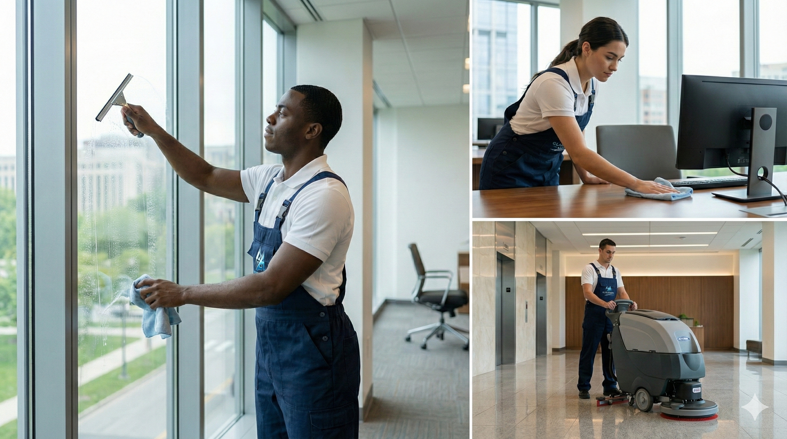 Unterhaltsreinigung: Regelmäßige Reinigung für Büros, Praxen und Geschäftsräume, um einen stets repräsentativen Zustand zu gewährleisten.