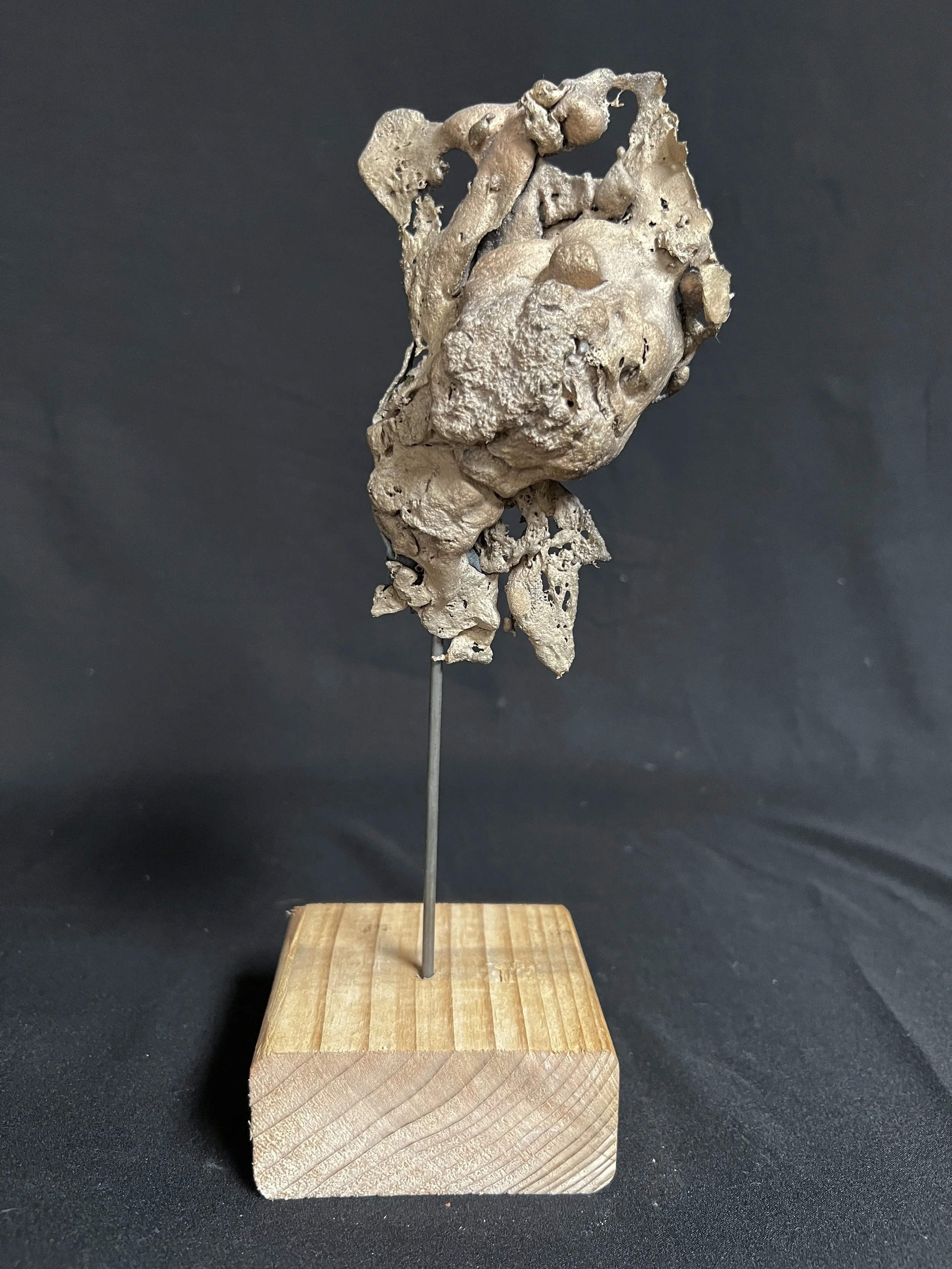 Winged Figure III    10"x3"x3     Bronze, Wood    $1600.00