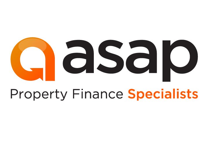 Logo for ASAP Property Finance Specialists with an orange and white stylized 'a' and black and orange text.