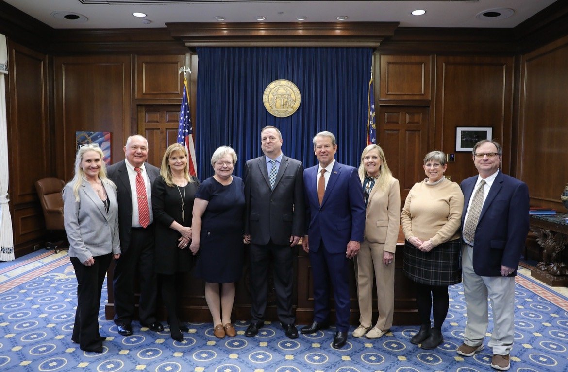 At my swearing-in with my sister Mary Oglesby and her husband Jamie, my brother Wayne Kiger and his wife Paula, and my sister-in-law Laurie Kiger