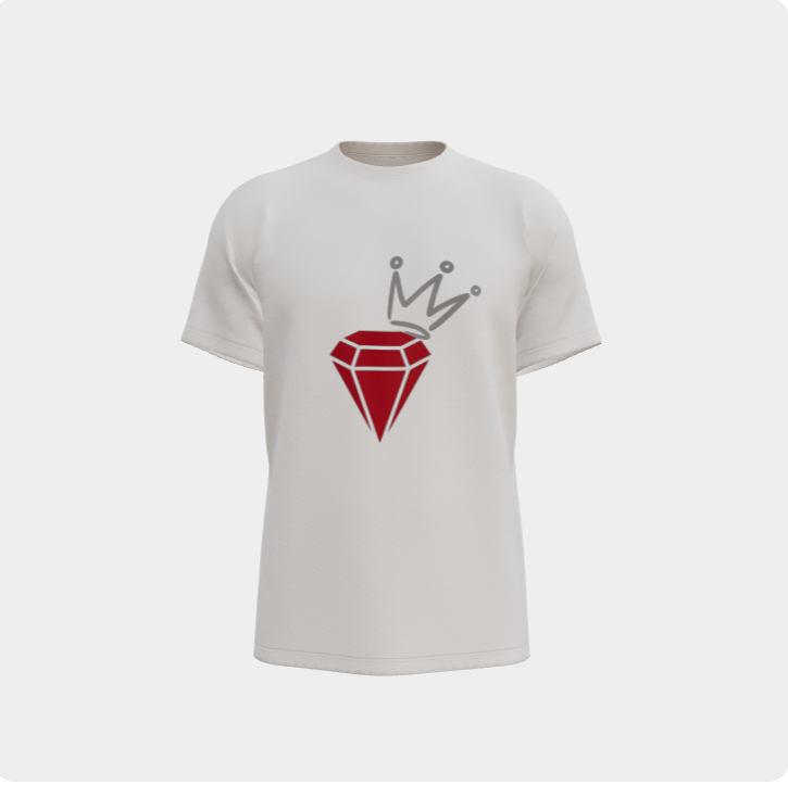 Gem Crown Graphic T-Shirt