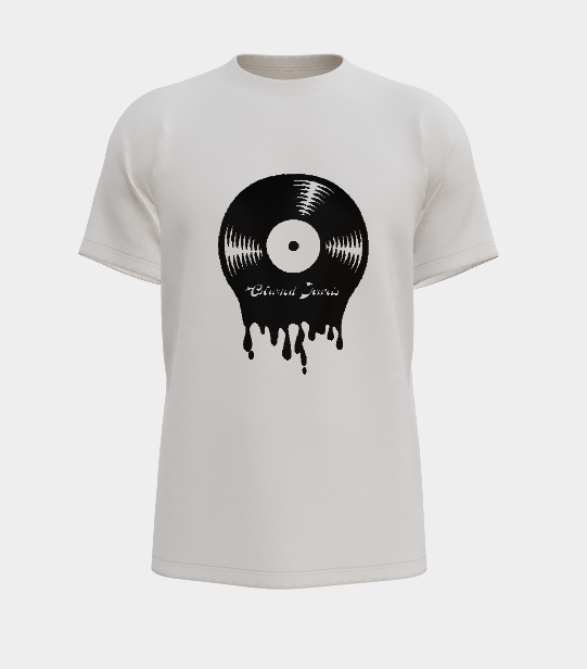 Melting Vinyl Record Graphic Tee