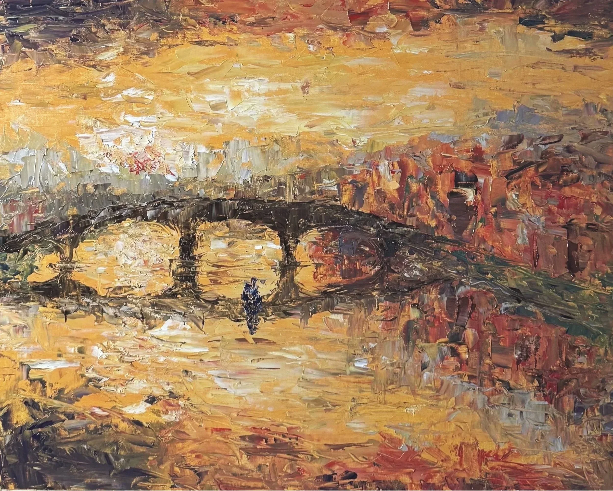     Ponte Light      
Oil on Linen Panel    16 x 20  
2026